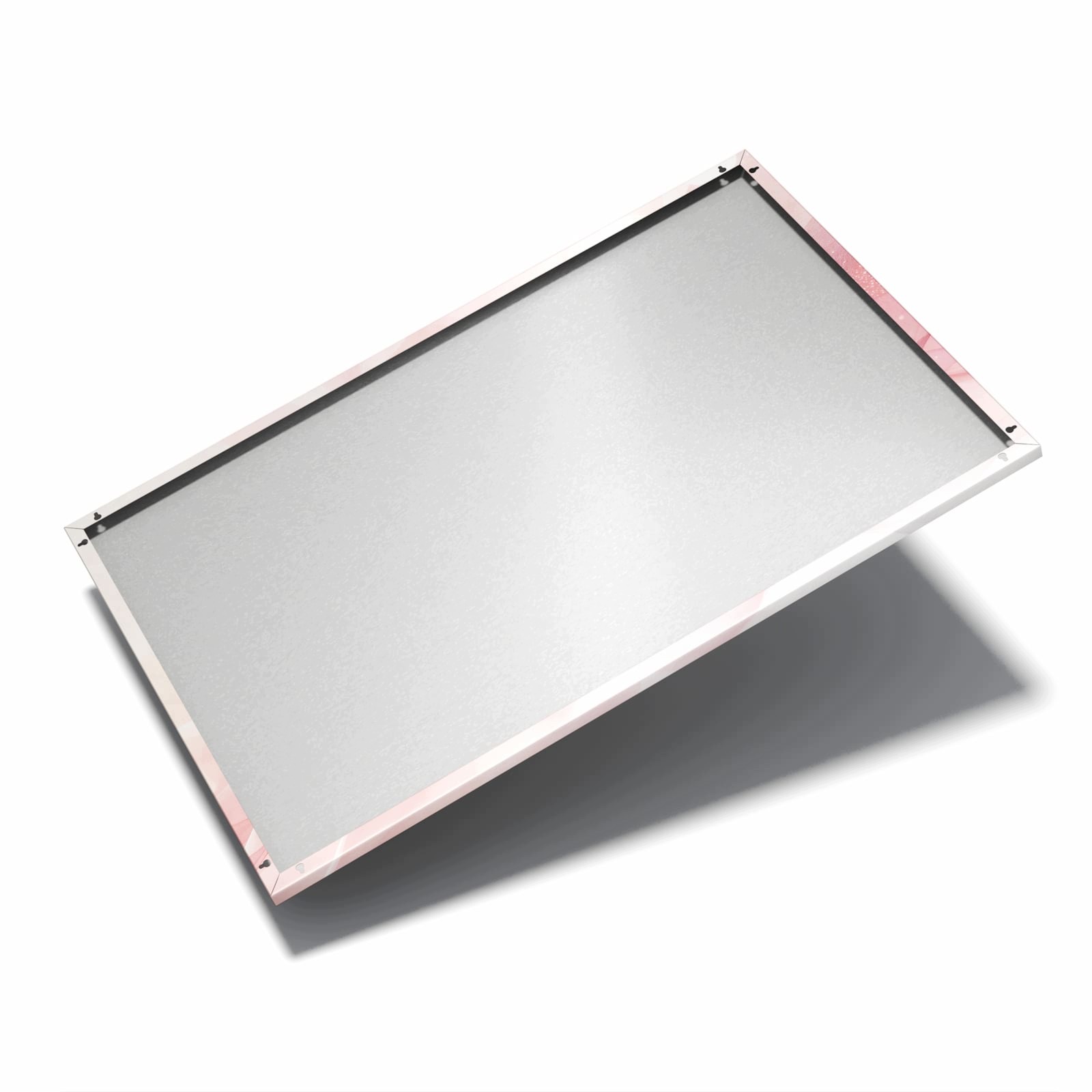 Magnetická tabule – obraz na zeď Růžové hedvábné vlny | 90 × 60 cm