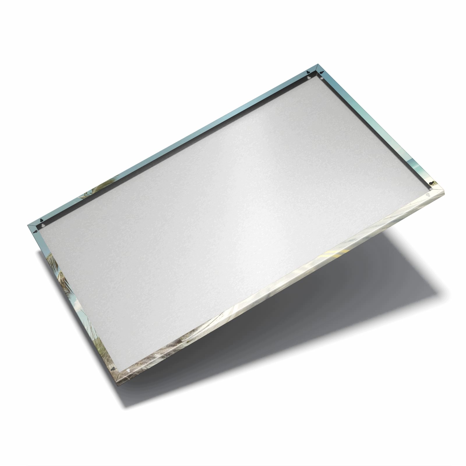 Magnetická tabule – obraz na zeď Přímořská ulice s palmami | 60 × 40 cm