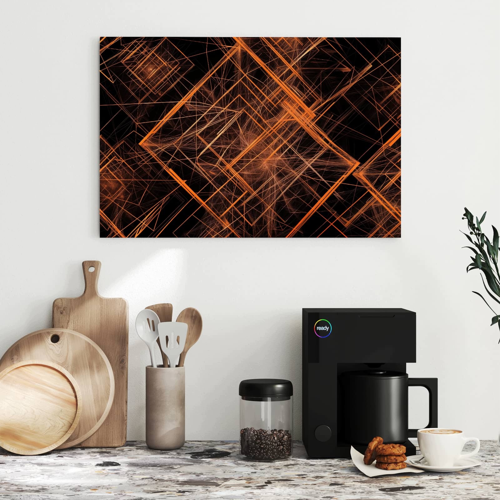 Magnetická tabule – obraz na zeď Geometrický vzor design | 60 × 40 cm