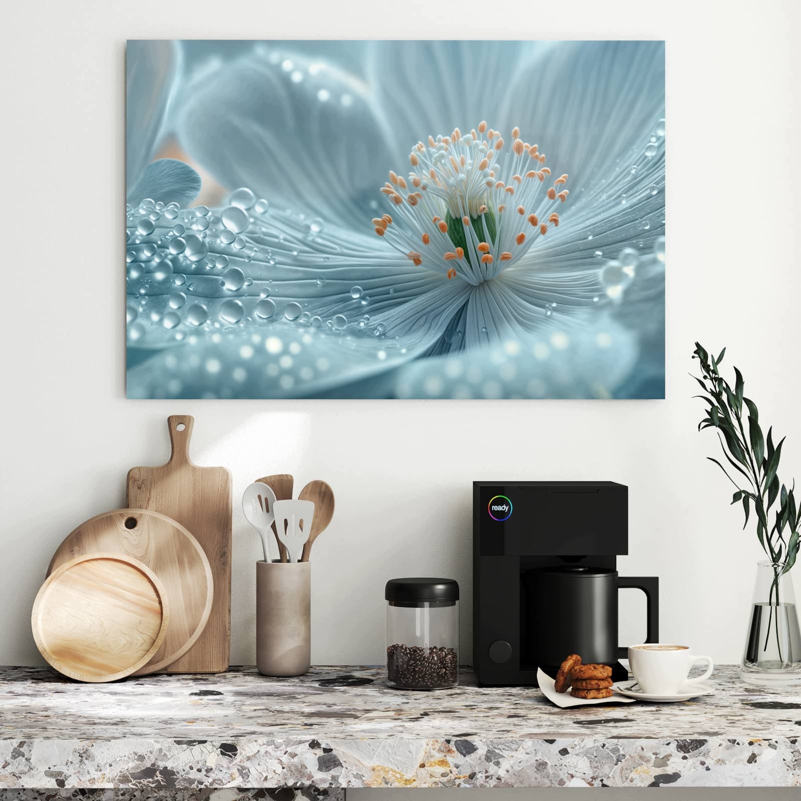 Magnetická tabule – obraz na zeď Zasněná nádhera květin | 90 × 60 cm