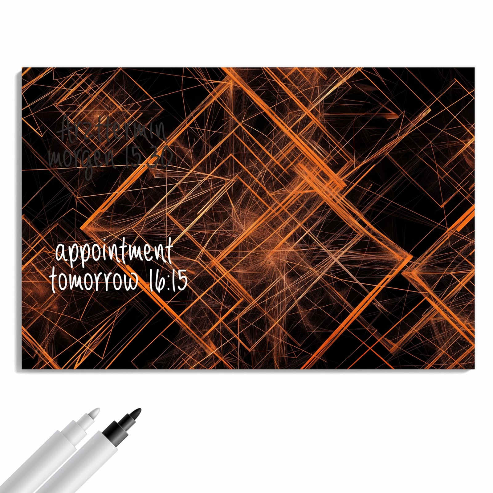 Magnetická tabule – obraz na zeď Geometrický vzor design | 90 × 60 cm