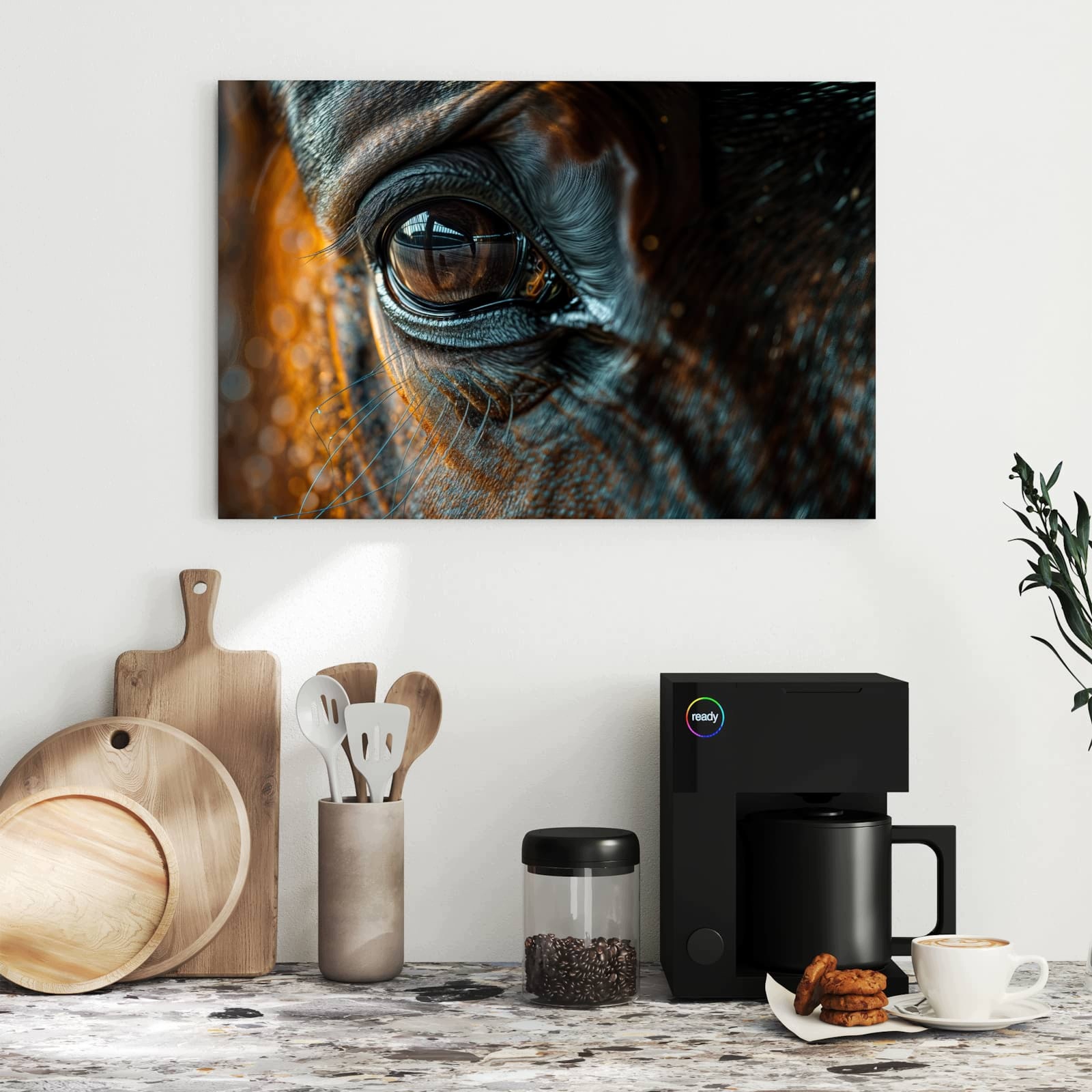 Magnetická tabule – obraz na zeď Oko koně | 60 × 40 cm