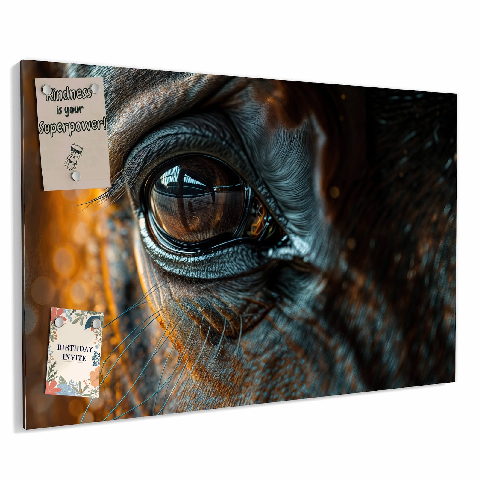 Magnetická tabule – obraz na zeď Oko koně | 60 × 40 cm