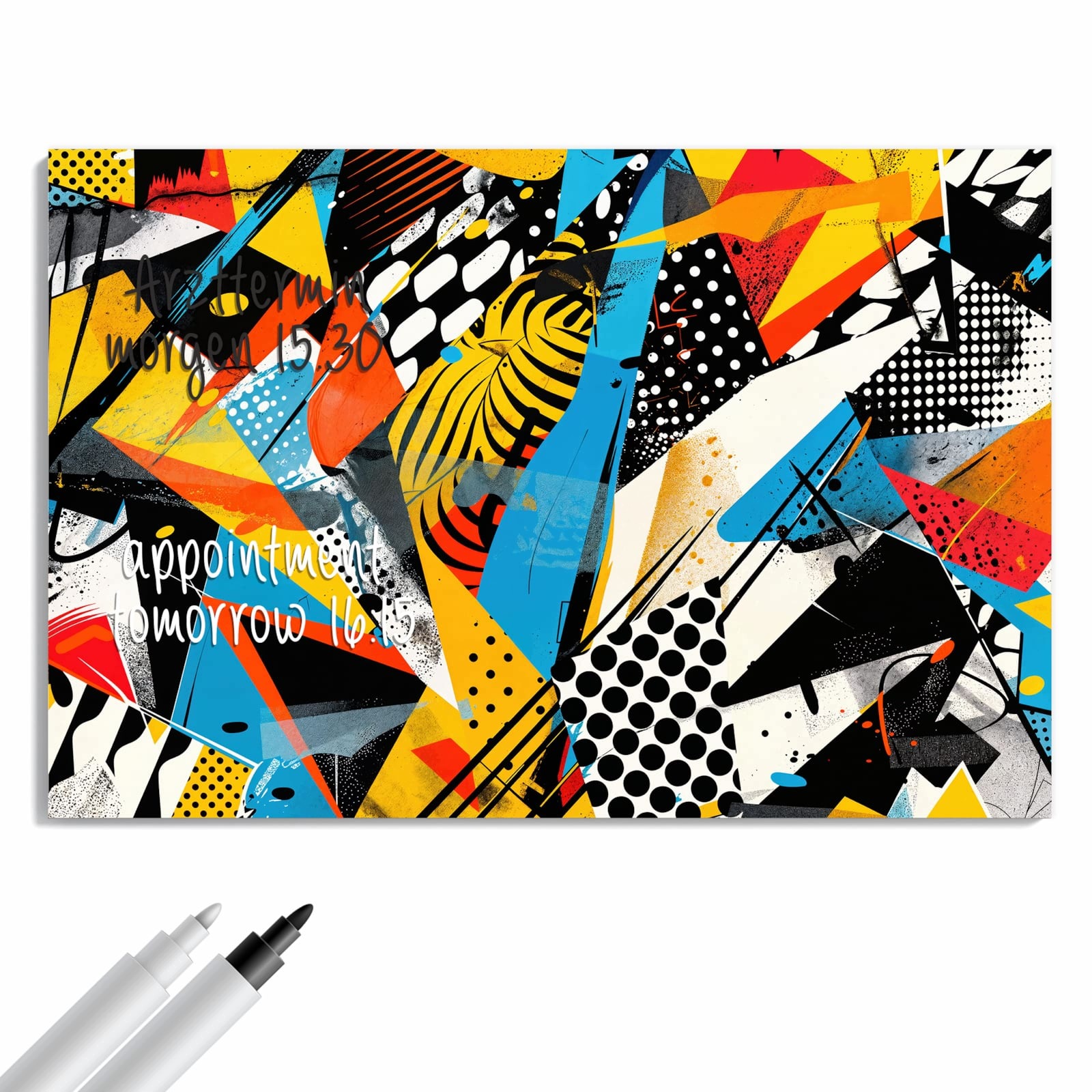 Magnetická tabule – obraz na zeď Abstraktní umělecké dílo | 60 × 40 cm