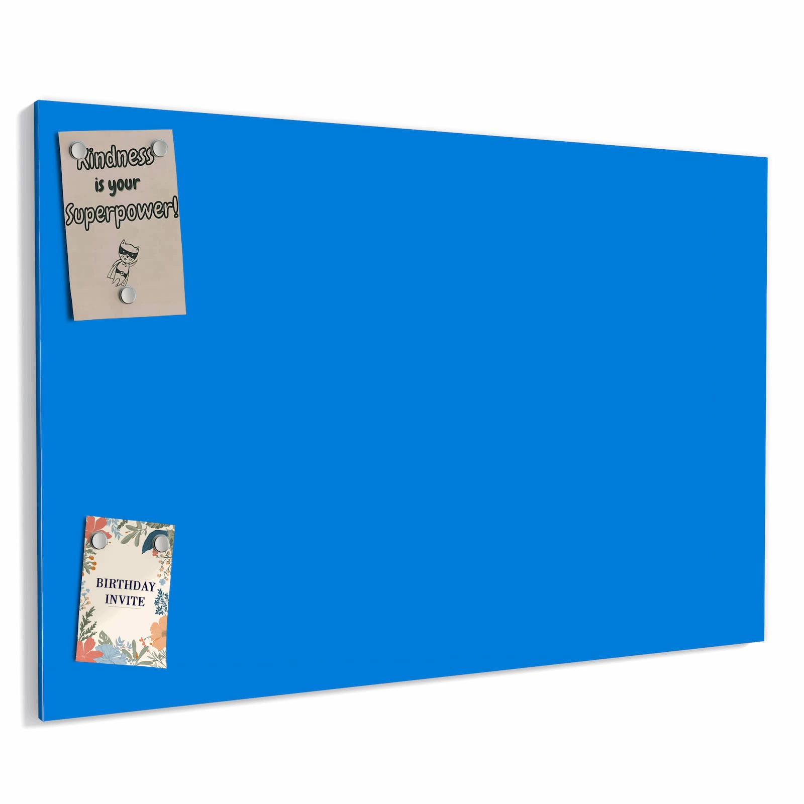 Magnetická tabule – obraz na zeď Světle modré pozadí I | 60 × 40 cm