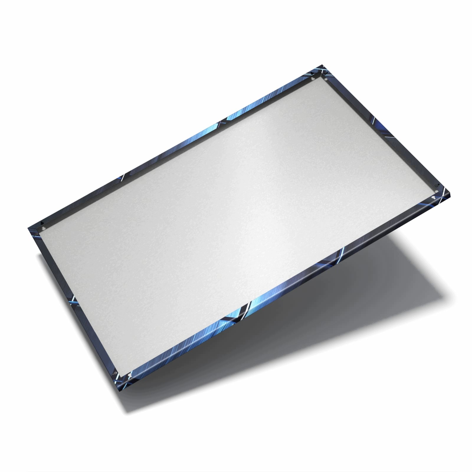 Magnetická tabule – obraz na zeď Modré dlaždice | 60 × 40 cm