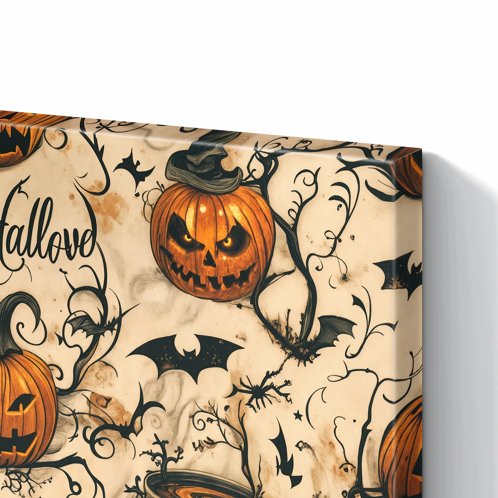 Magnetická tabule – obraz na zeď Halloween dýně | 60 × 40 cm