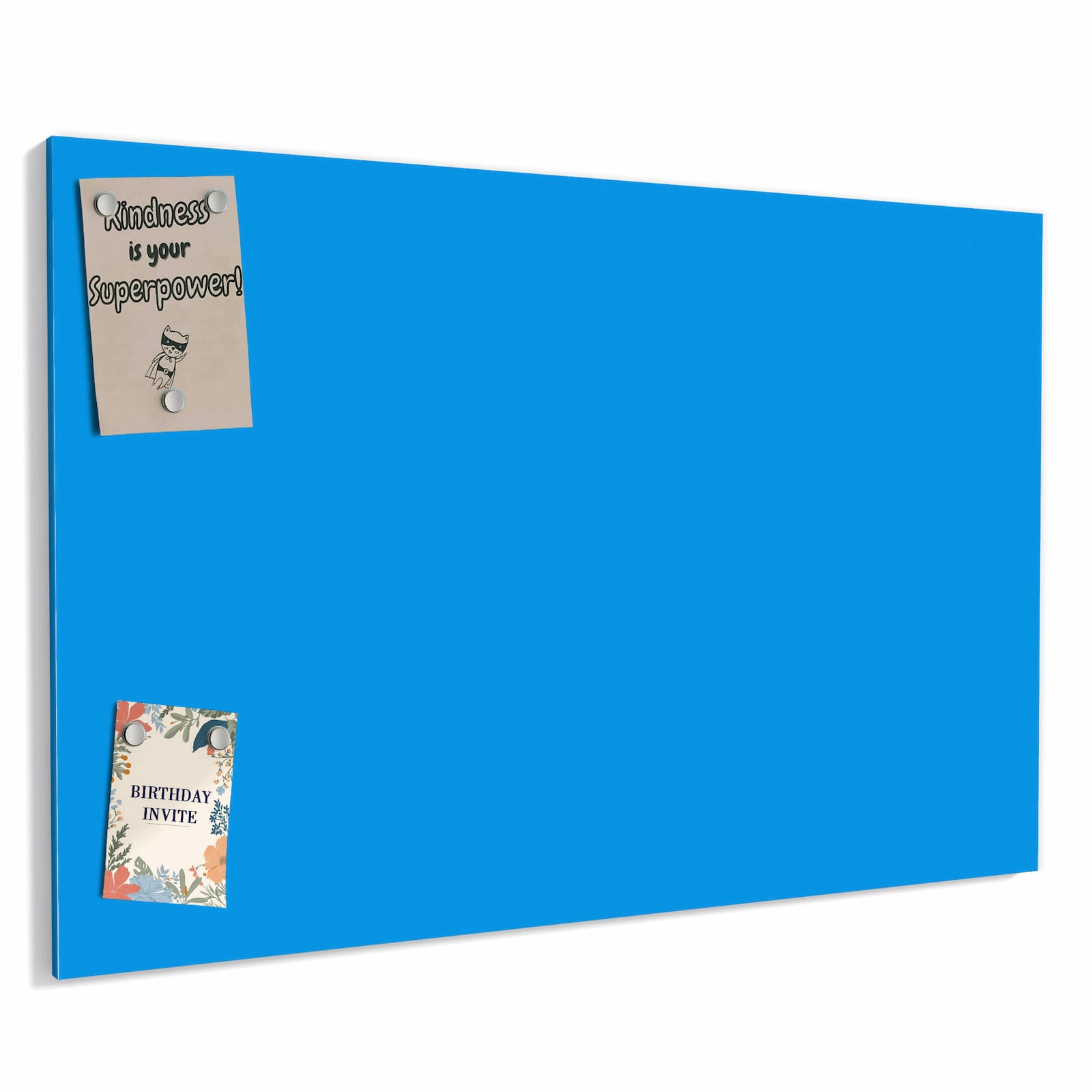 Magnetická tabule – obraz na zeď Světle modré pozadí II | 60 × 40 cm