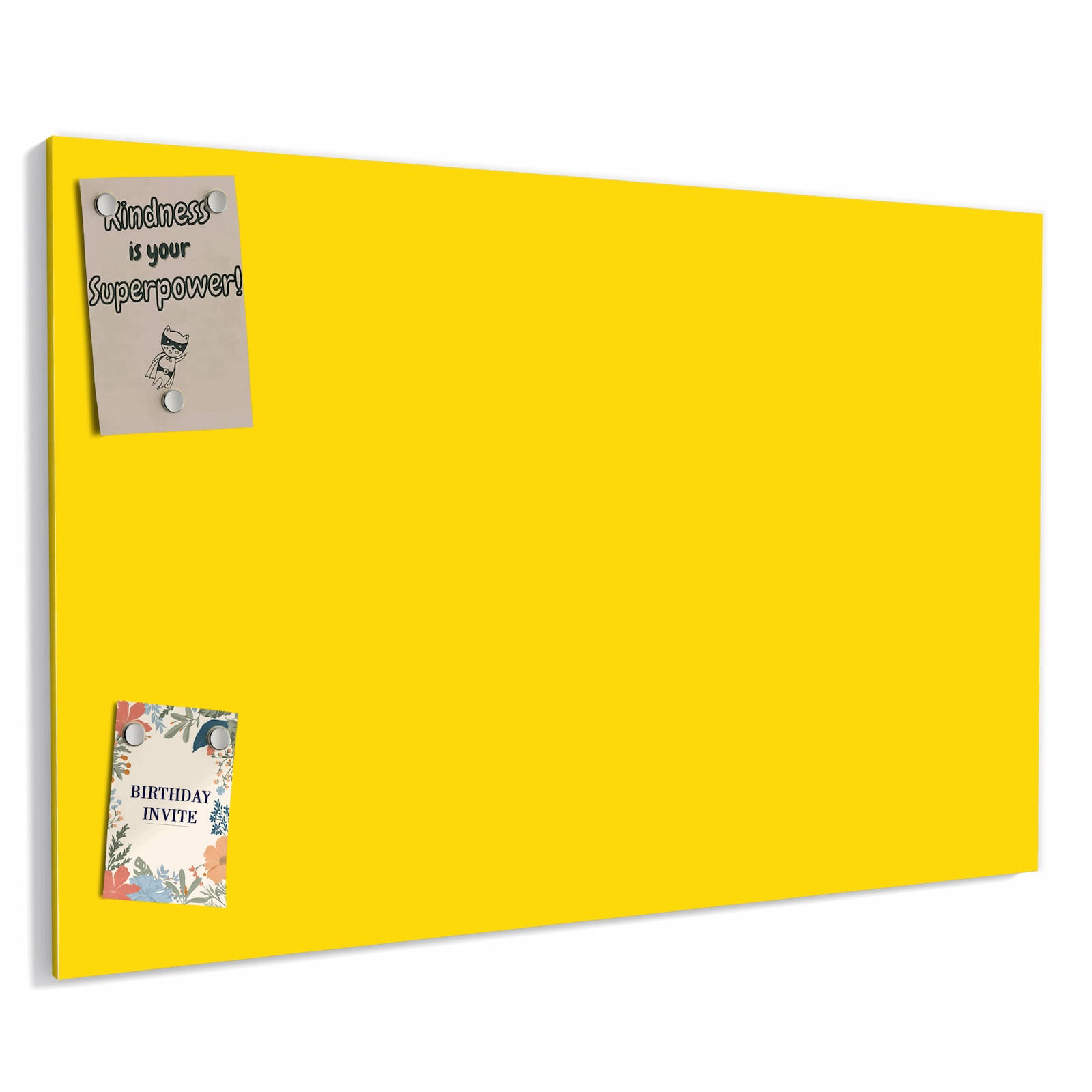 Magnetická tabule – obraz na zeď Oranžové pozadí III | 90 × 60 cm