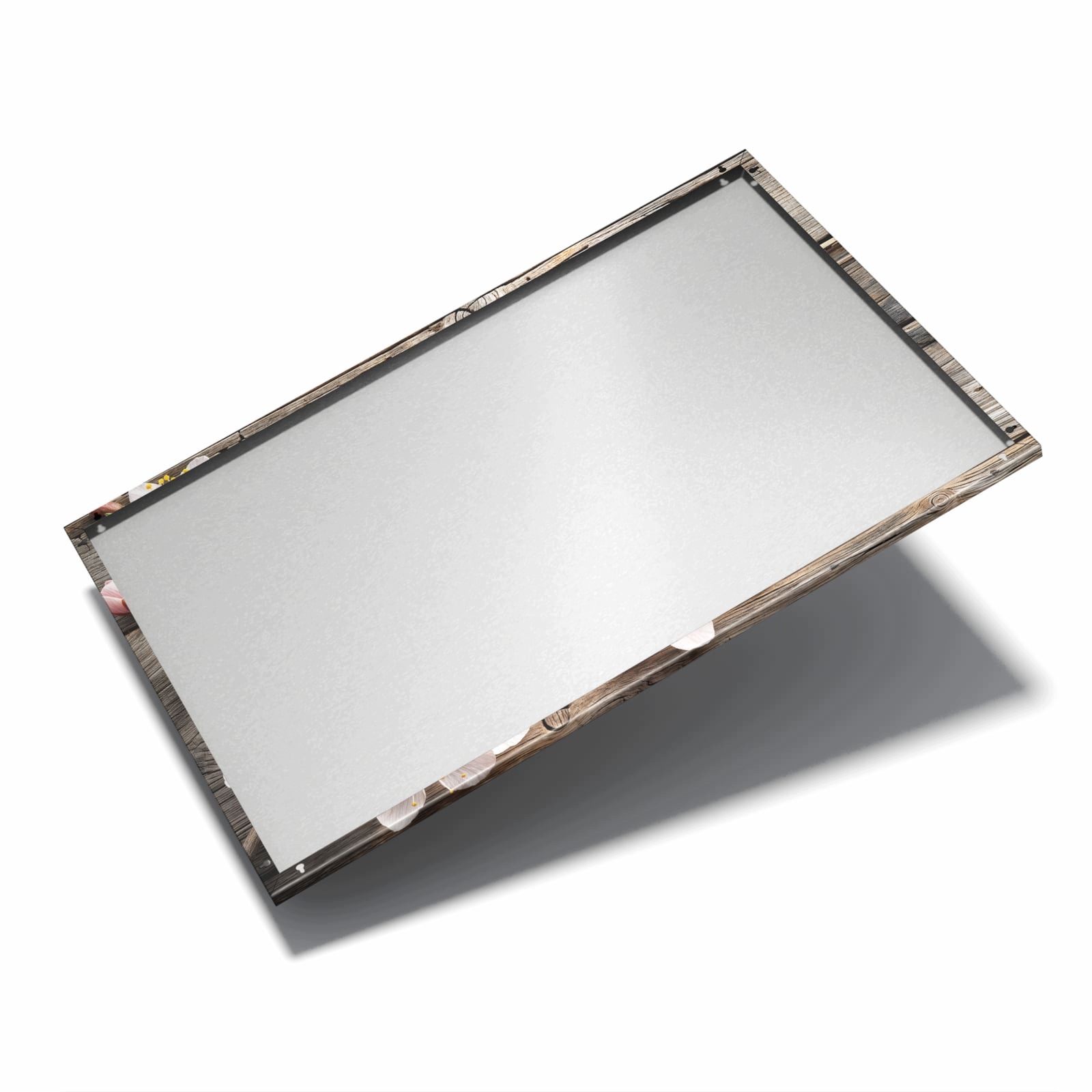 Magnetická tabule – obraz na zeď Květiny třešní dřevo – motiv 2 | 90 × 60 cm
