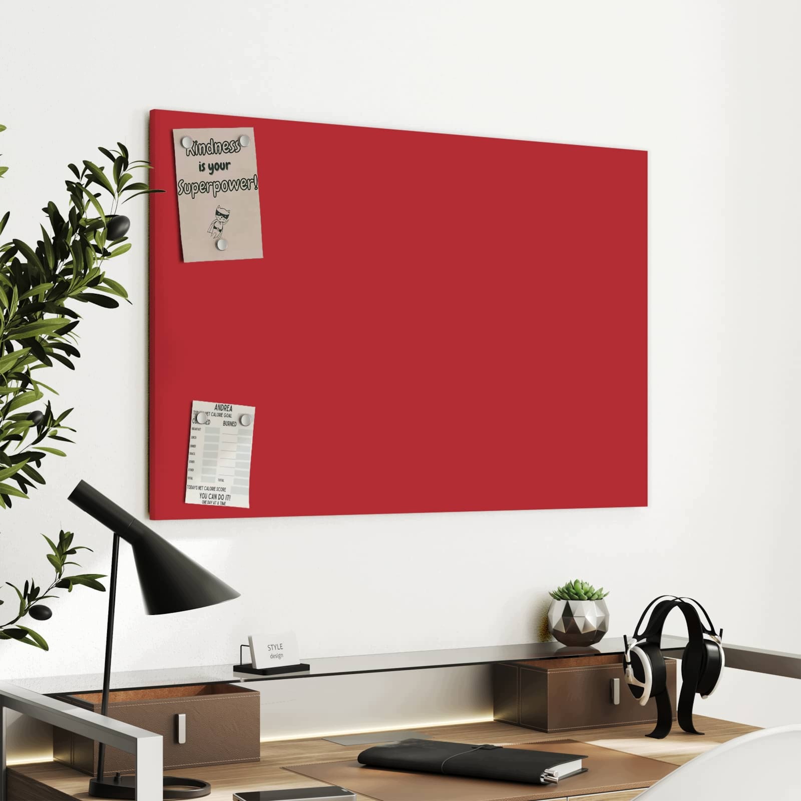 Magnetická tabule – obraz na zeď Vínové pozadí III | 90 × 60 cm
