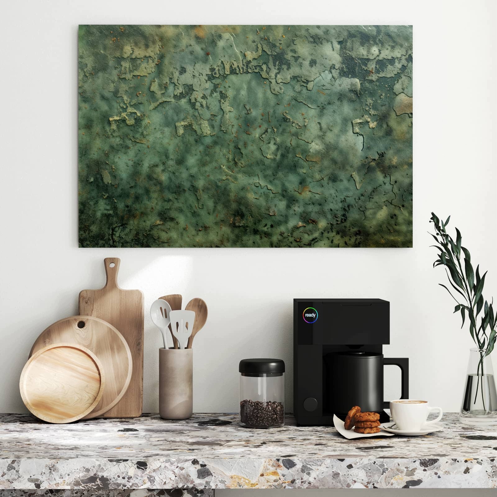 Magnetická tabule – obraz na zeď Zvětralá textura | 90 × 60 cm