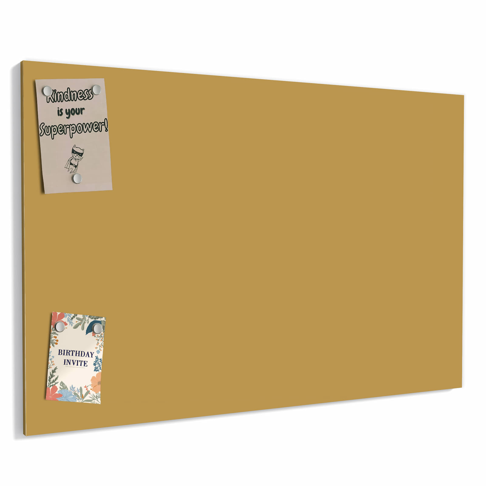 Magnetická tabule – obraz na zeď Khaki pozadí | 60 × 40 cm