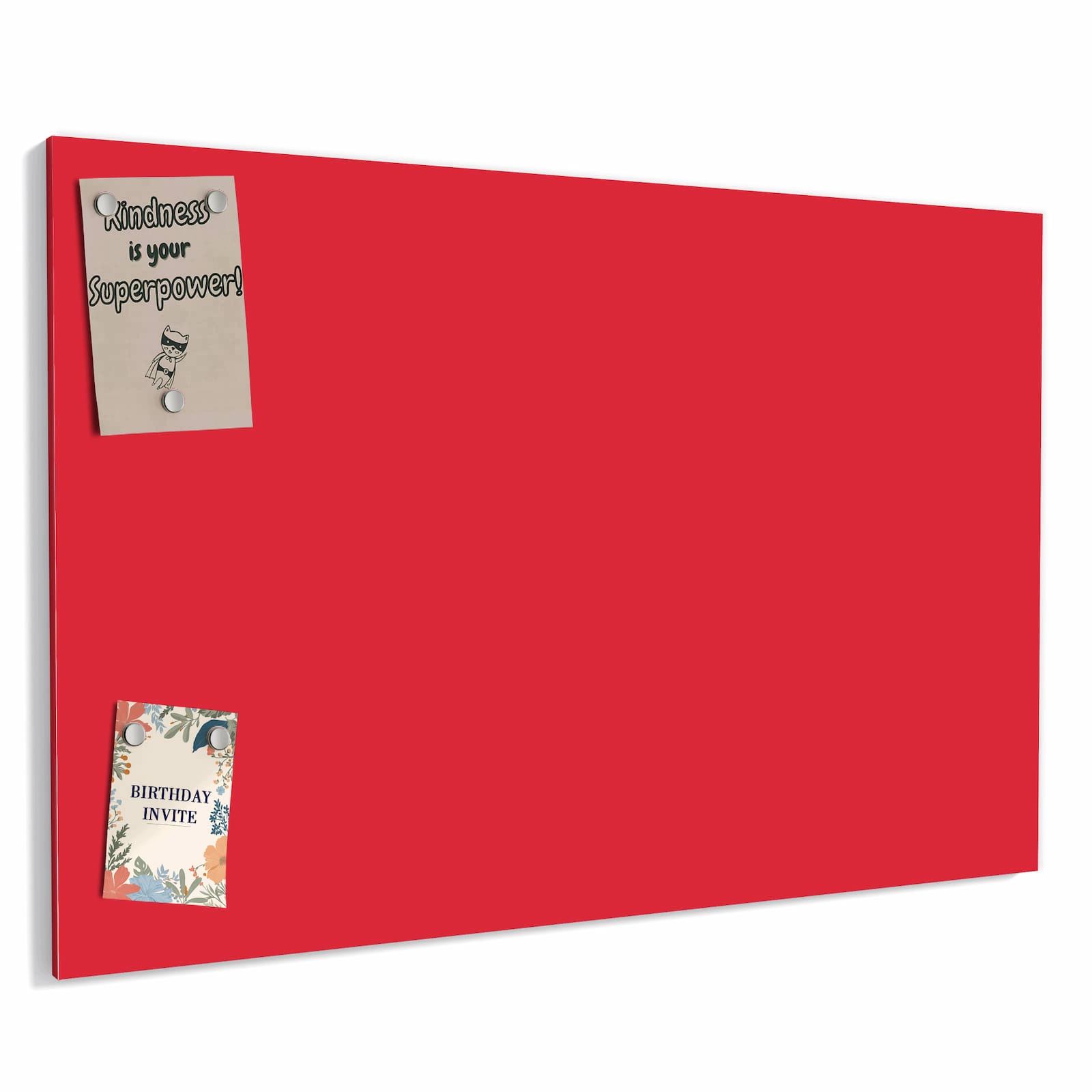 Magnetická tabule – obraz na zeď Růžovo-červené pozadí | 60 × 40 cm