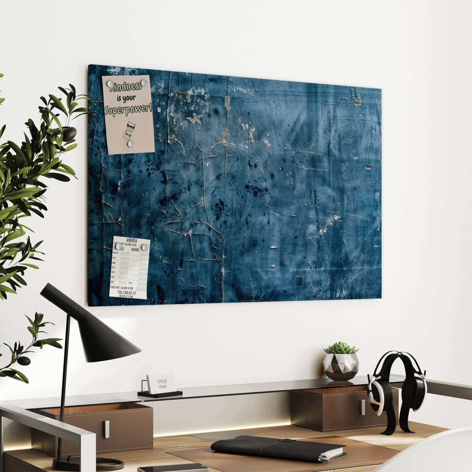 Magnetická tabule – obraz na zeď Stará kamenná stěna | 90 × 60 cm