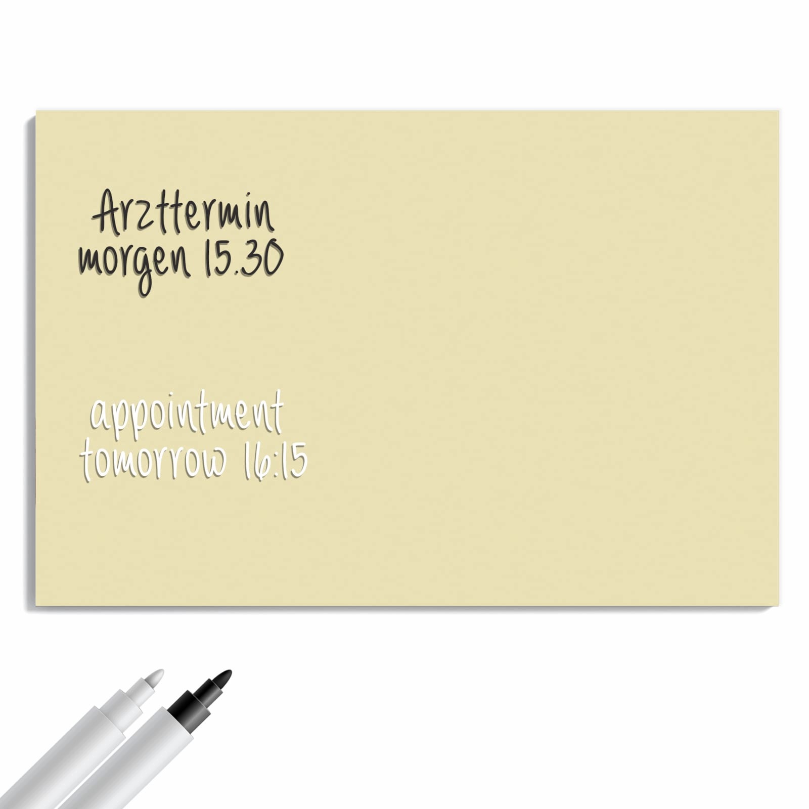 Magnetická tabule – obraz na zeď Béžové pozadí | 60 × 40 cm