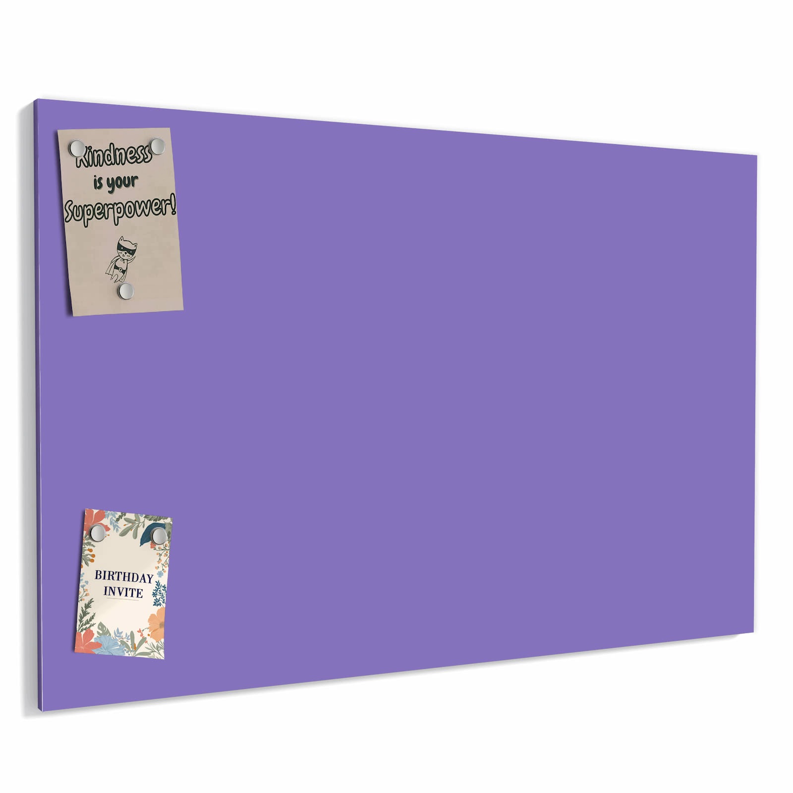 Magnetická tabule – obraz na zeď Fialové pozadí I – motiv 2 | 60 × 40 cm