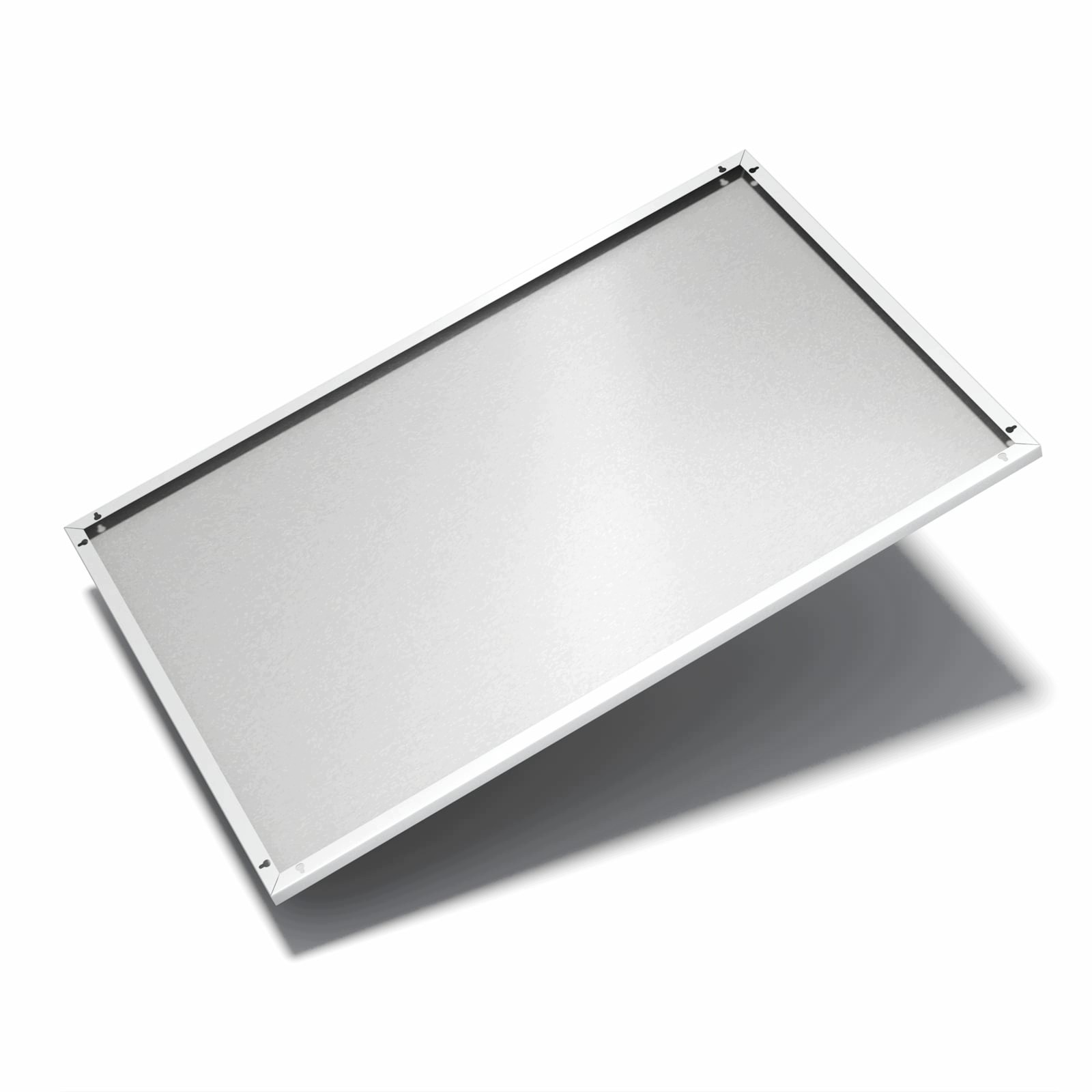Magnetická tabule – obraz na zeď Světlošedé pozadí | 90 × 60 cm