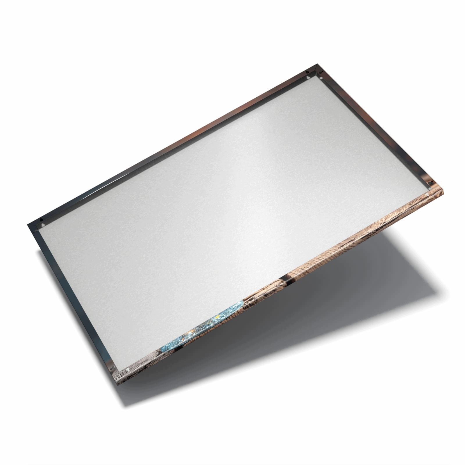 Magnetická tabule – obraz na zeď Dva půllitry piva na dřevě | 60 × 40 cm