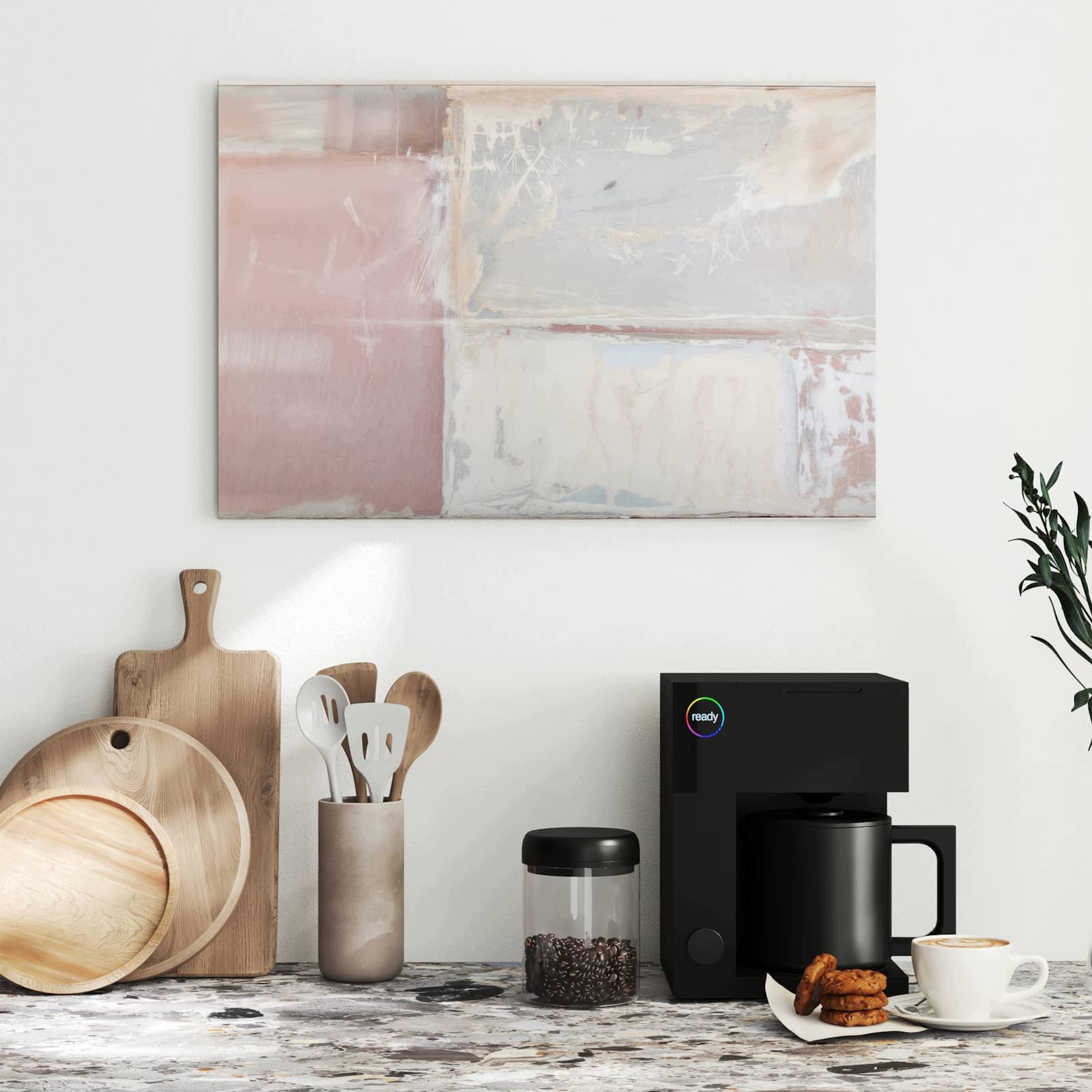 Magnetická tabule – obraz na zeď Jemné struktury | 60 × 40 cm