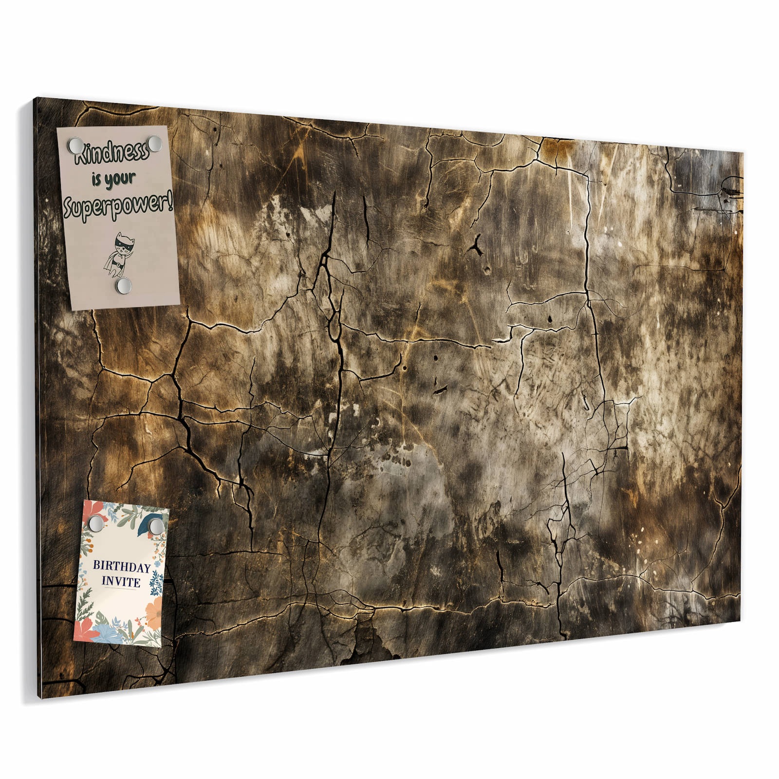 Magnetická tabule – obraz na zeď Abstraktní zvětrávání | 60 × 40 cm