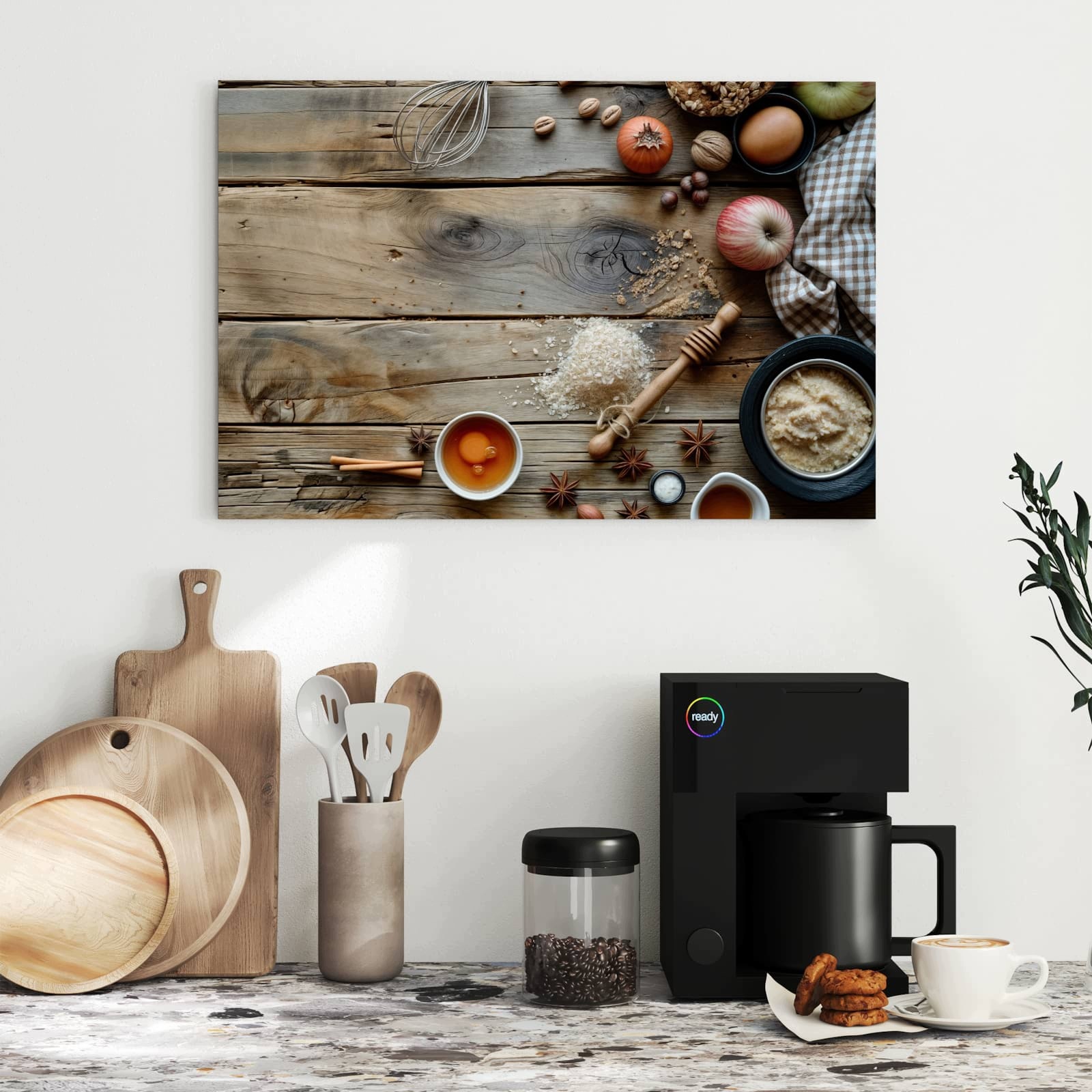 Magnetická tabule – obraz na zeď Podzimní doplňky do pečení | 60 × 40 cm