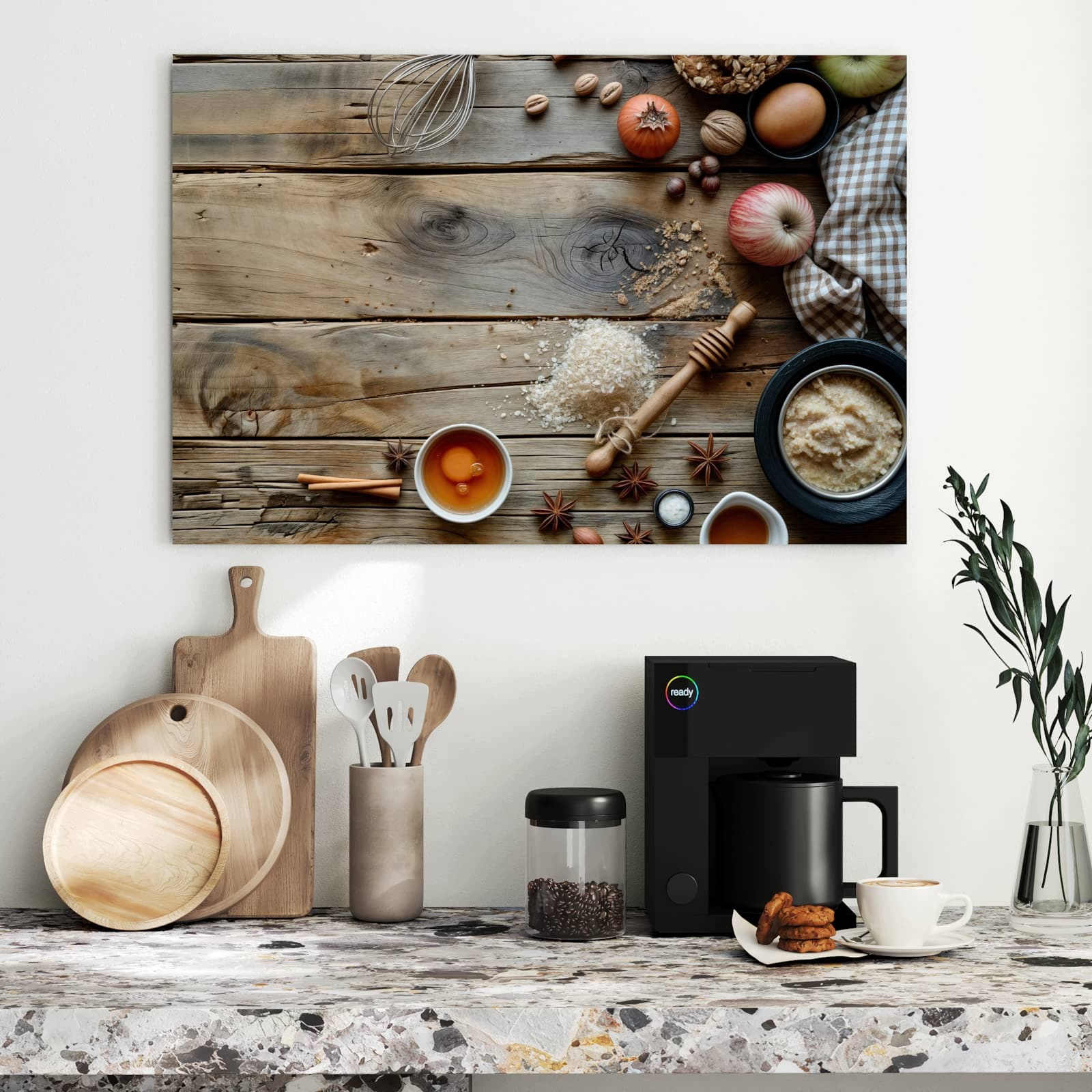 Magnetická tabule – obraz na zeď Podzimní doplňky do pečení | 90 × 60 cm