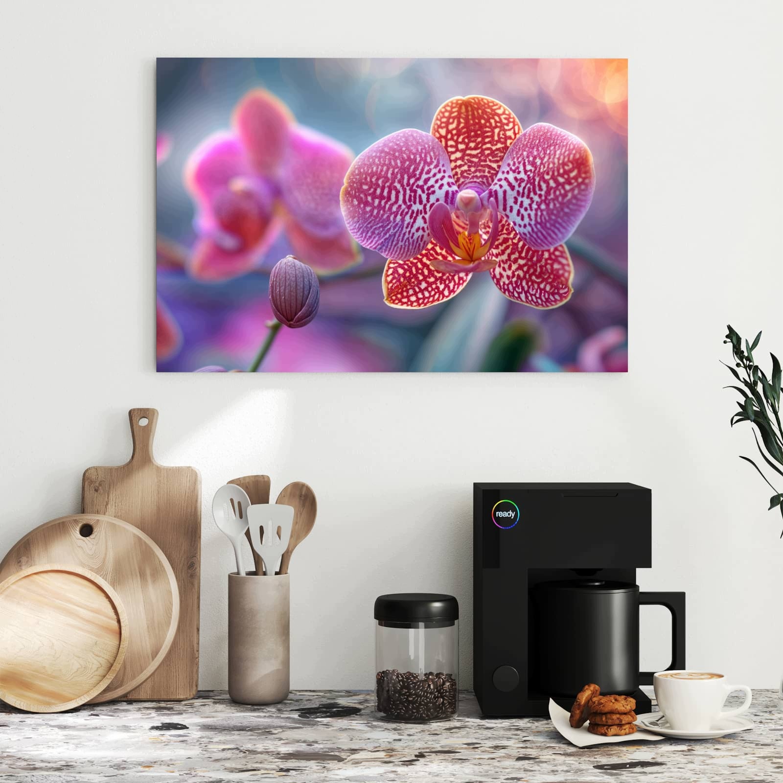 Magnetická tabule – obraz na zeď Exotická orchidej | 60 × 40 cm
