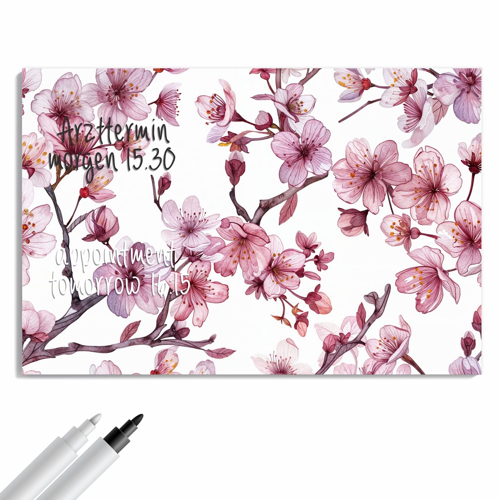 Magnetická tabule – obraz na zeď Moře květin – motiv 2 | 90 × 60 cm