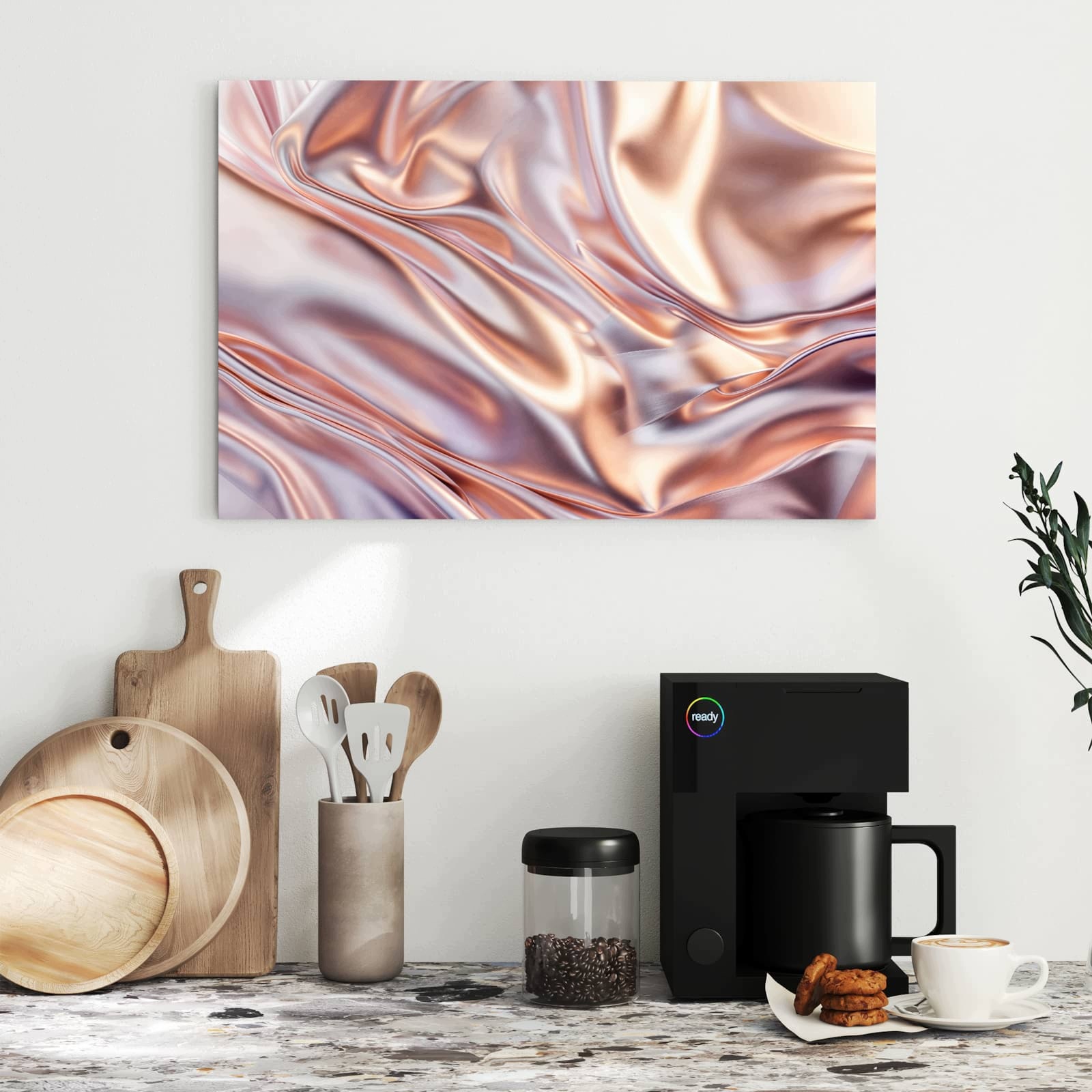 Magnetická tabule – obraz na zeď Lesklá tkanina | 60 × 40 cm