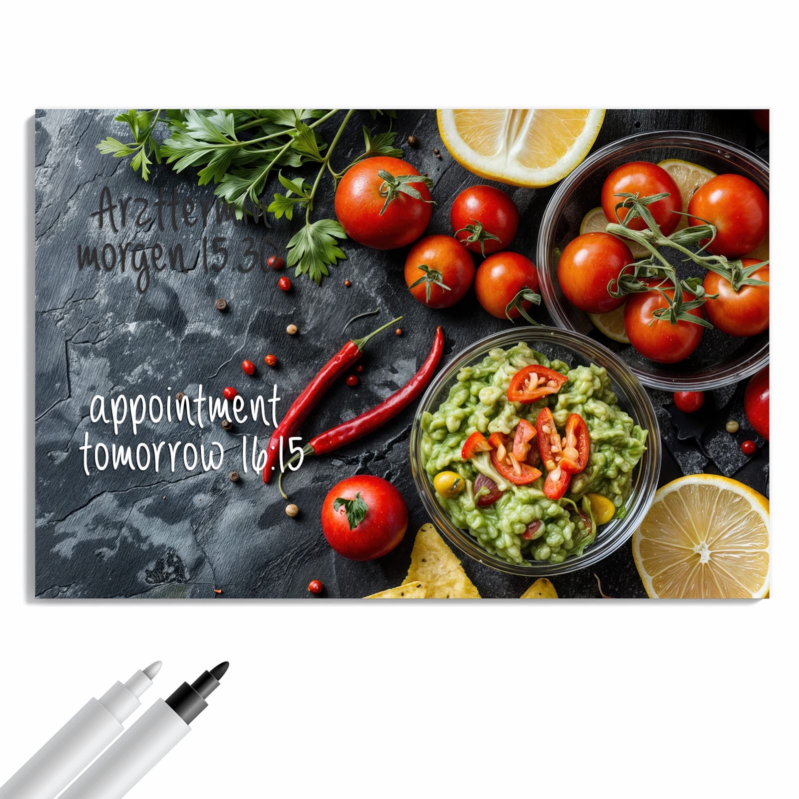 Magnetická tabule – obraz na zeď Čerstvá zelenina | 60 × 40 cm