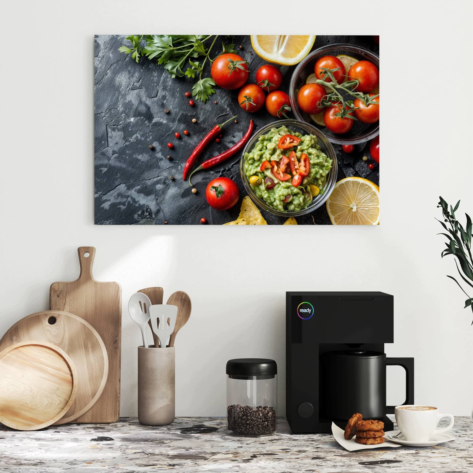 Magnetická tabule – obraz na zeď Čerstvá zelenina | 60 × 40 cm