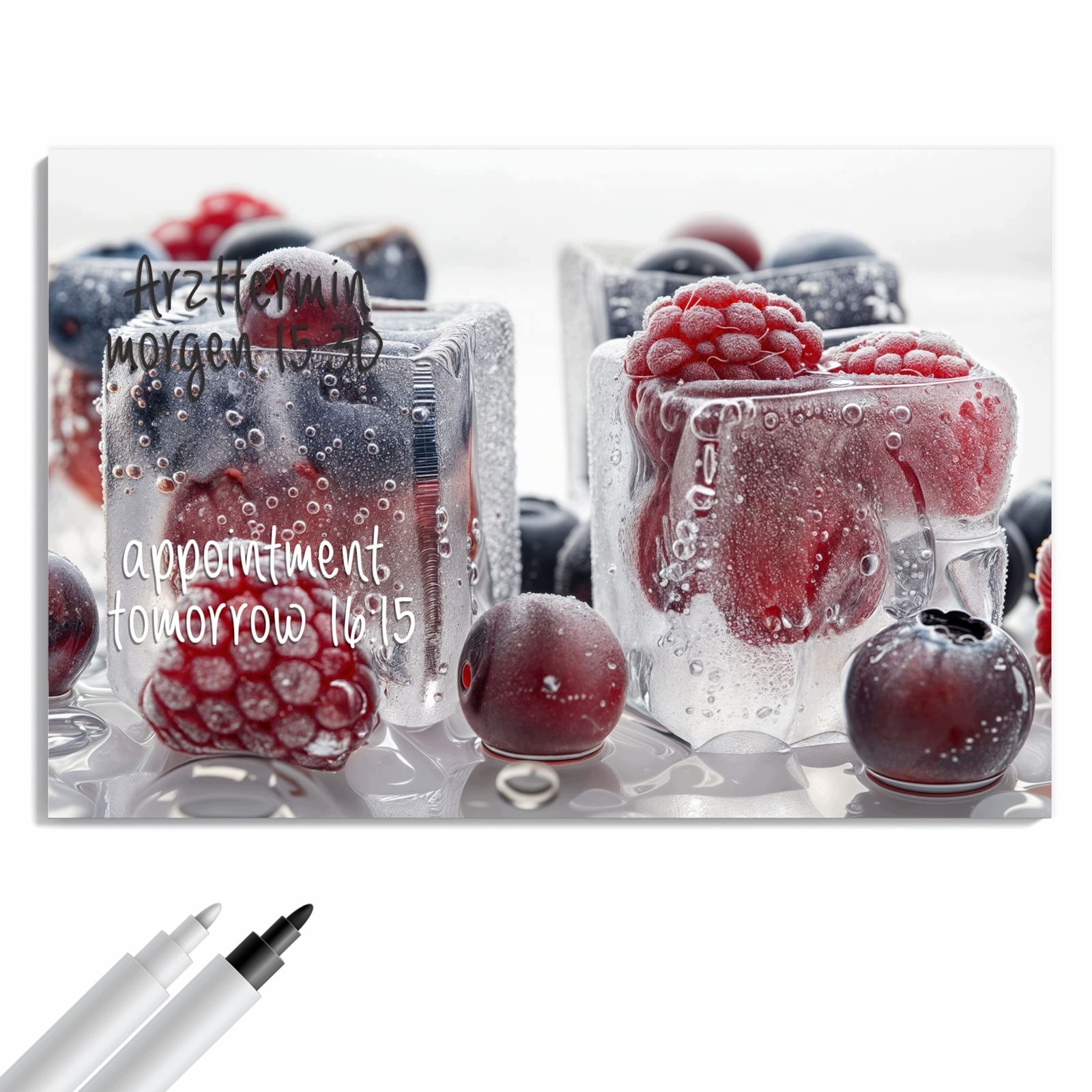 Magnetická tabule – obraz na zeď Mražené bobule | 60 × 40 cm