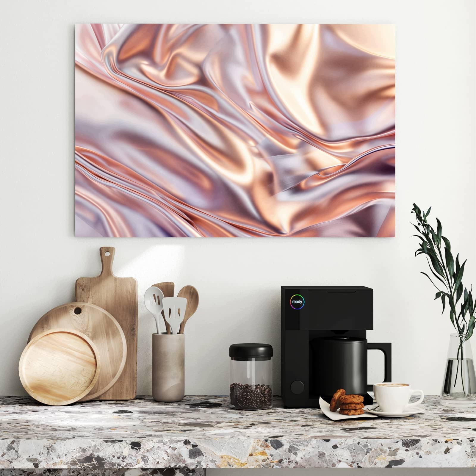 Magnetická tabule – obraz na zeď Lesklá tkanina | 90 × 60 cm
