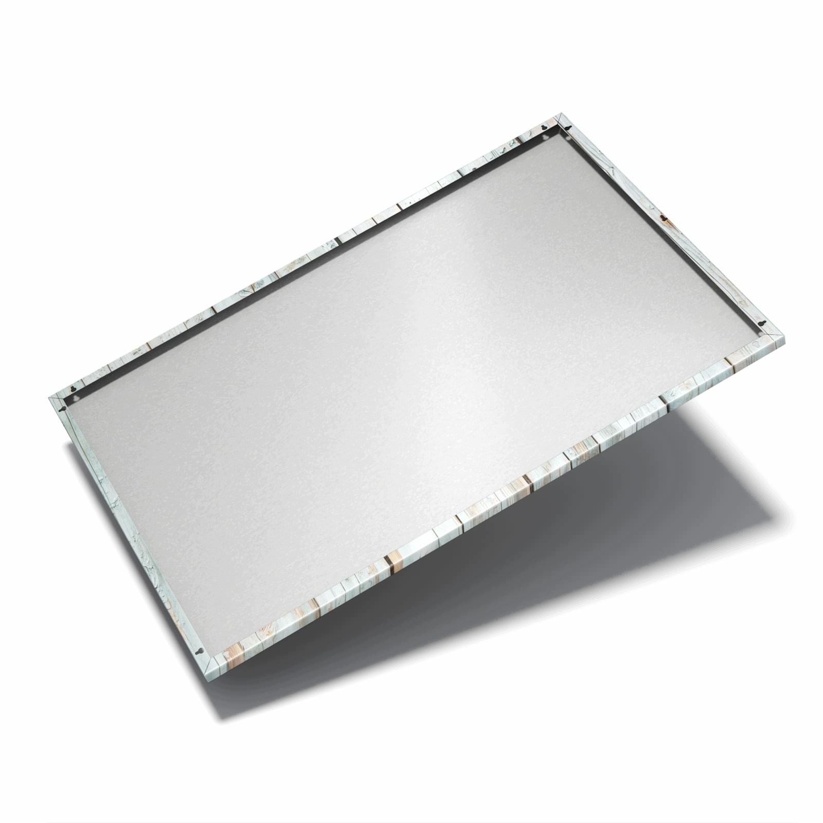 Magnetická tabule – obraz na zeď Světle modrá prkna | 90 × 60 cm