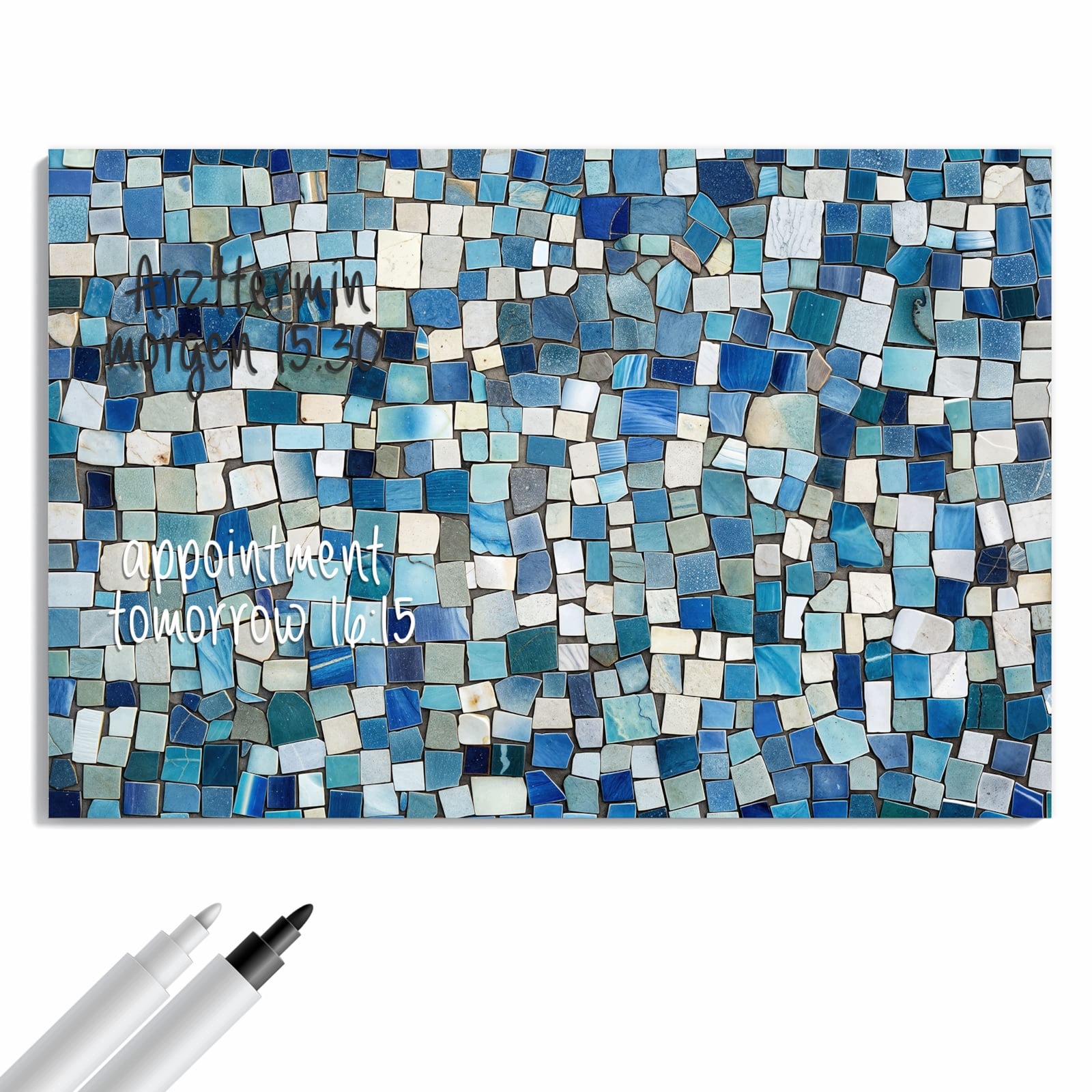 Magnetická tabule – obraz na zeď Barevný vzor dlaždic | 60 × 40 cm