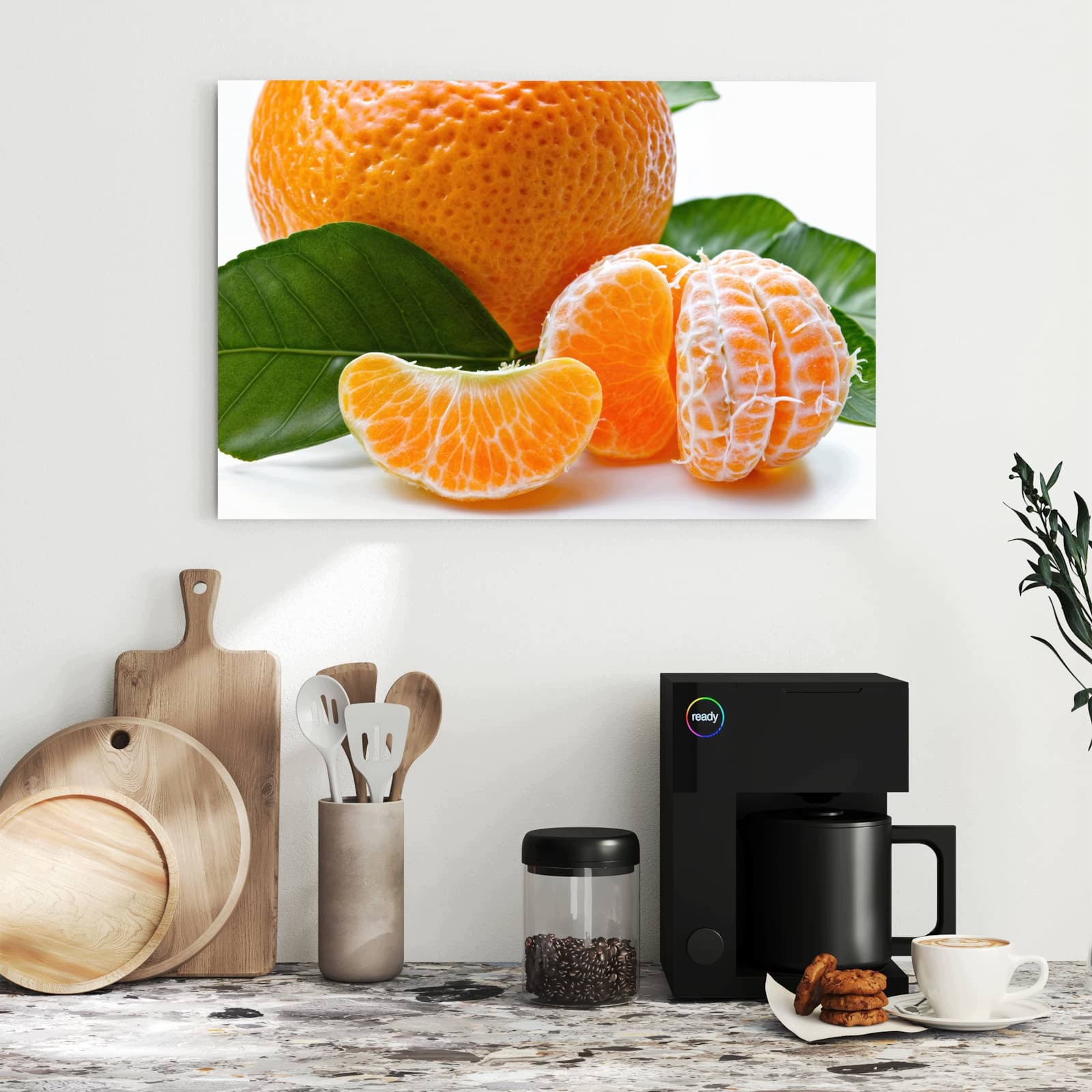 Magnetická tabule – obraz na zeď Čerstvá mandarinka | 60 × 40 cm