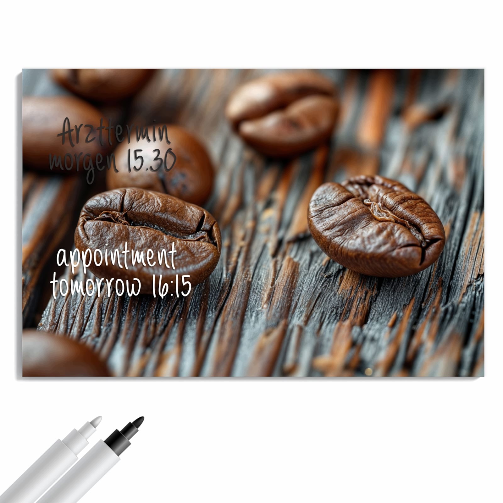 Magnetická tabule – obraz na zeď Jemná zrna kávy | 90 × 60 cm