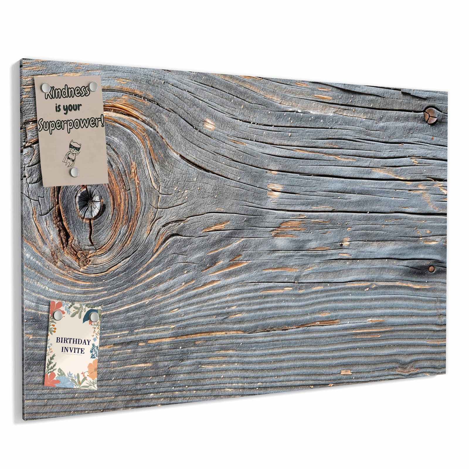 Magnetická tabule – obraz na zeď Struktura dřeva vintage | 60 × 40 cm