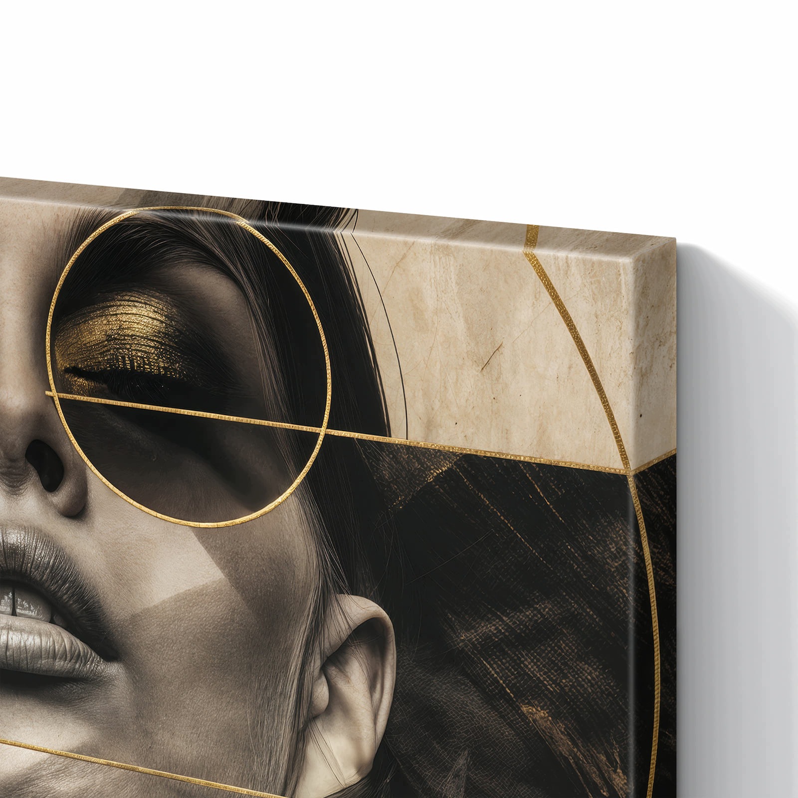 Magnetická tabule – obraz na zeď Abstraktní brýle | 90 × 60 cm