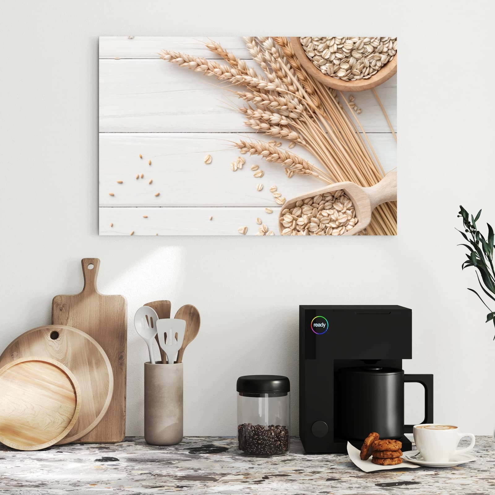 Magnetická tabule – obraz na zeď Výběr pšenice | 60 × 40 cm