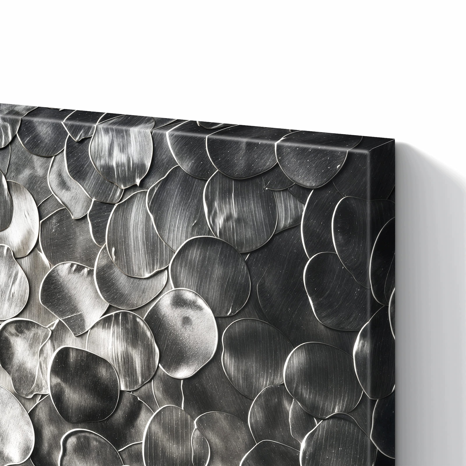 Magnetická tabule – obraz na zeď Kovové šupiny | 60 × 40 cm