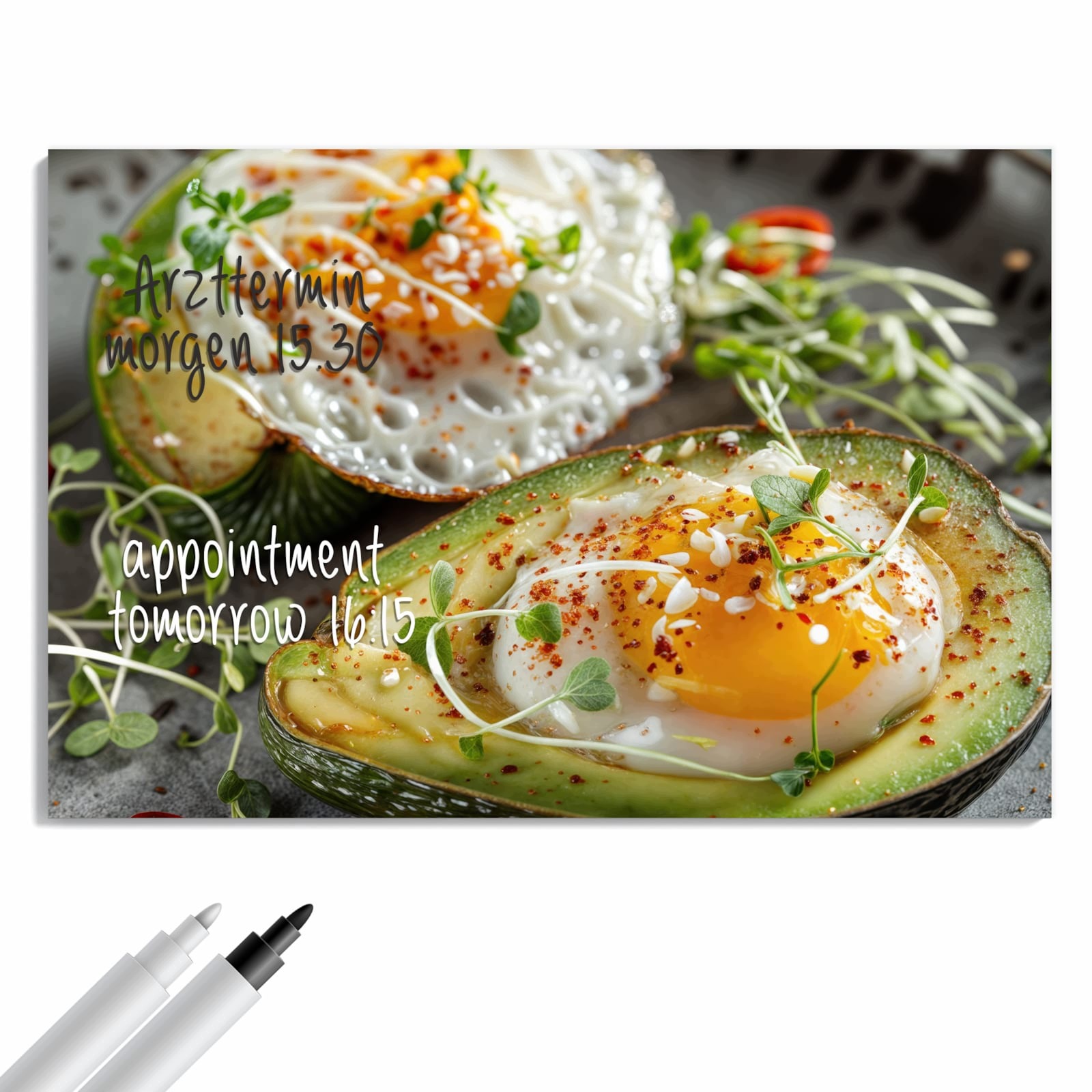 Magnetická tabule – obraz na zeď Avokádová snídaně | 60 × 40 cm