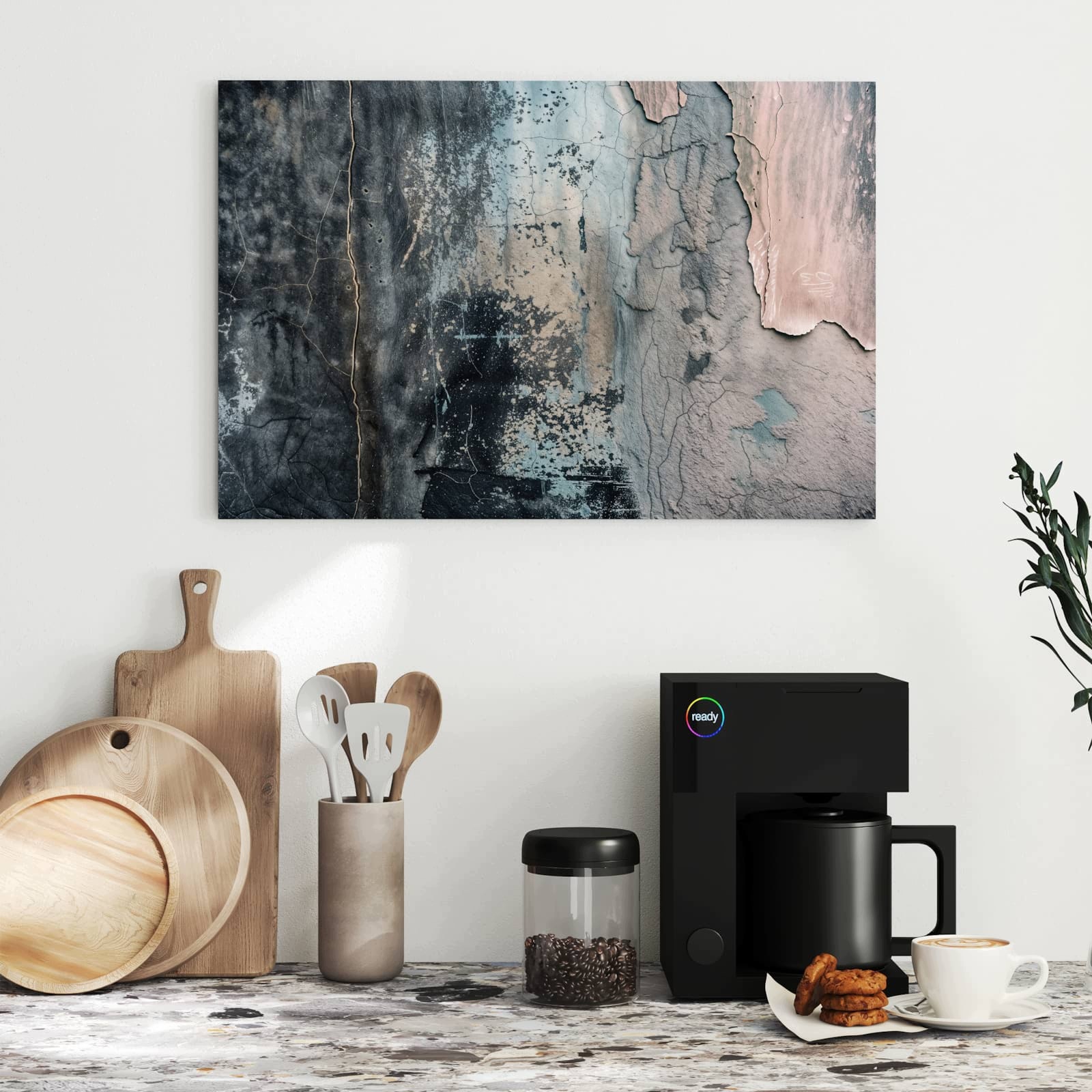 Magnetická tabule – obraz na zeď Abstraktní povrch – motiv 1 | 60 × 40 cm
