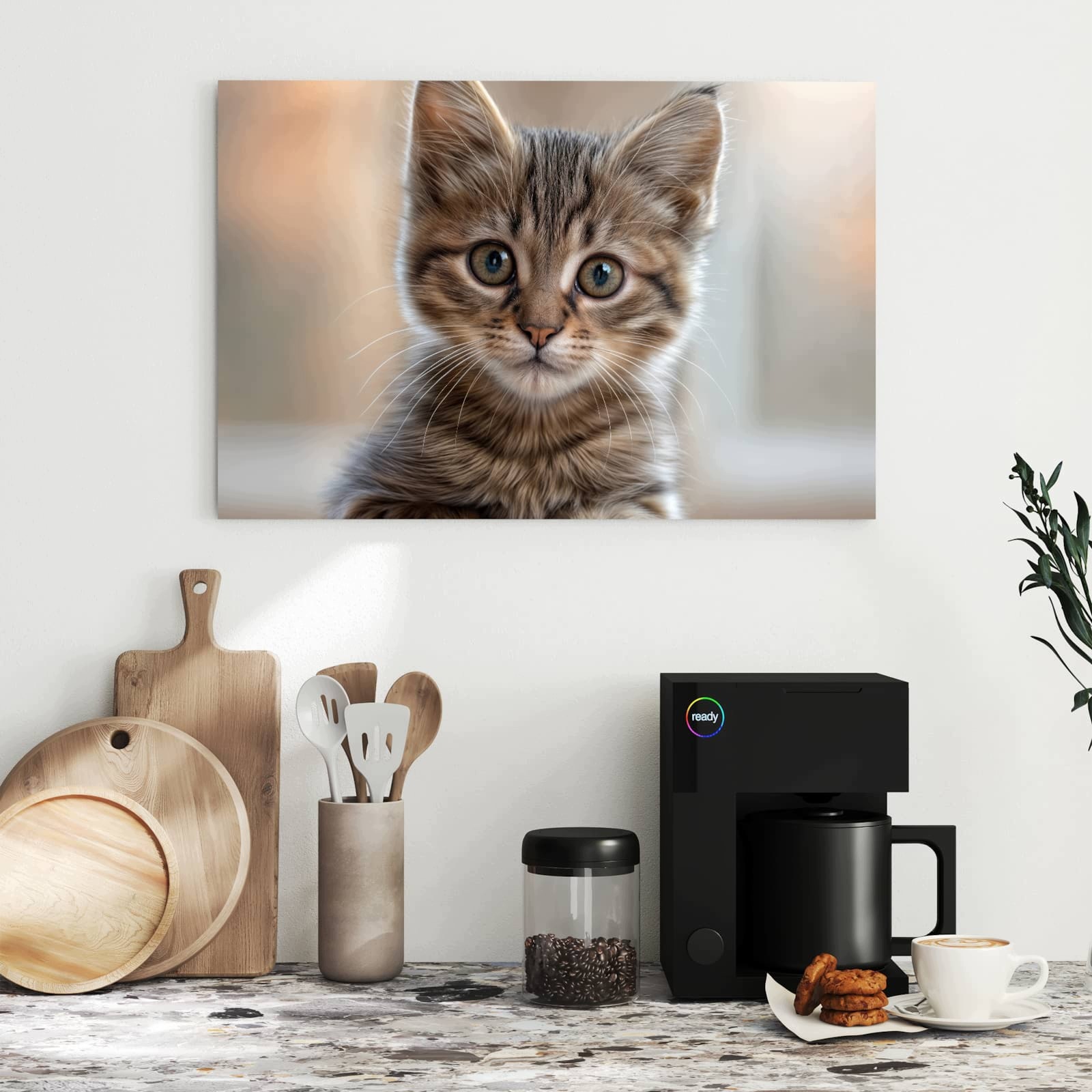 Magnetická tabule – obraz na zeď Kotě | 60 × 40 cm