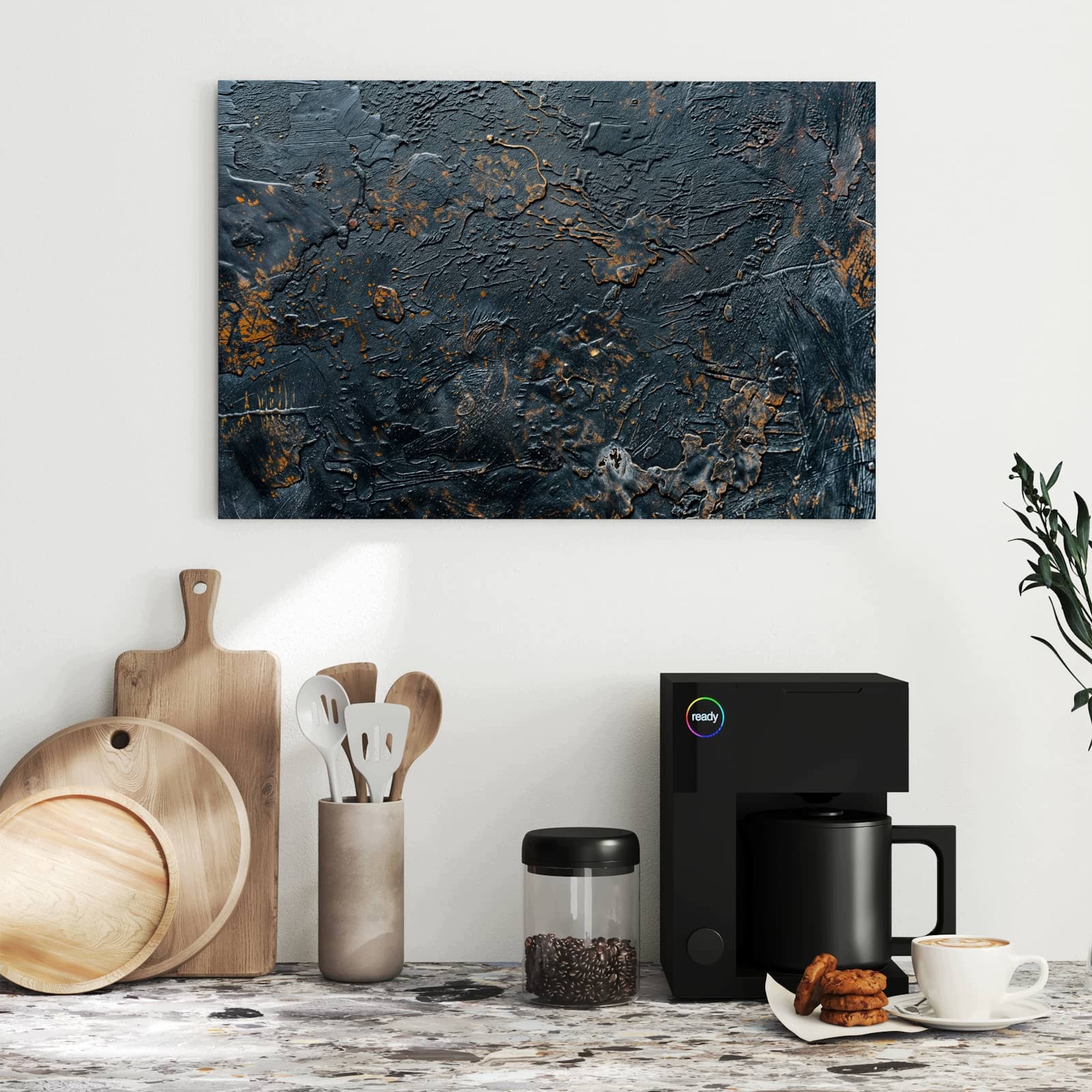 Magnetická tabule – obraz na zeď Abstraktní povrch – motiv 2 | 60 × 40 cm