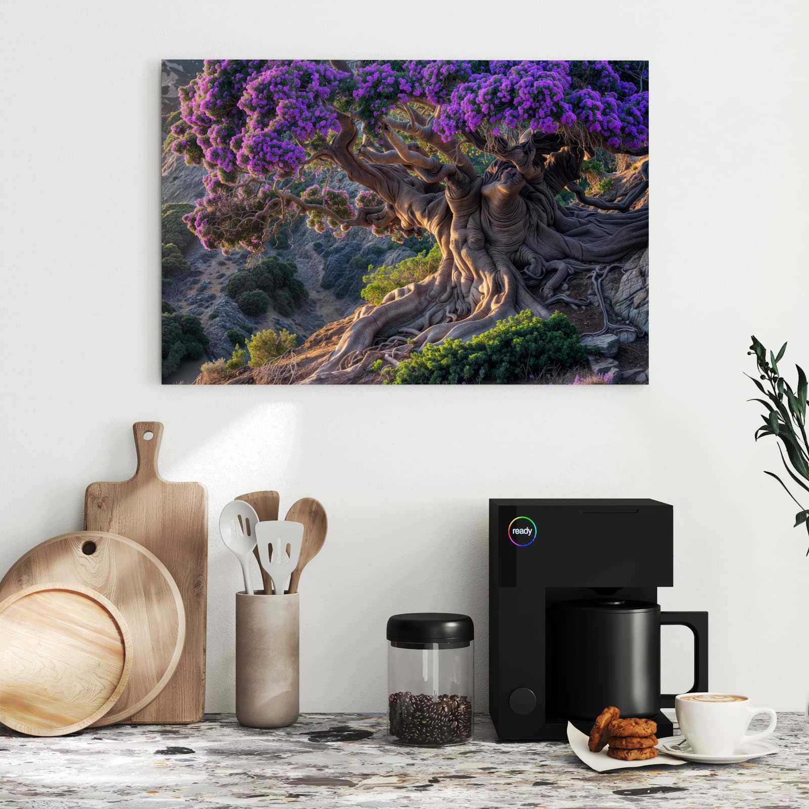 Magnetická tabule – obraz na zeď Starý moudrý strom | 60 × 40 cm