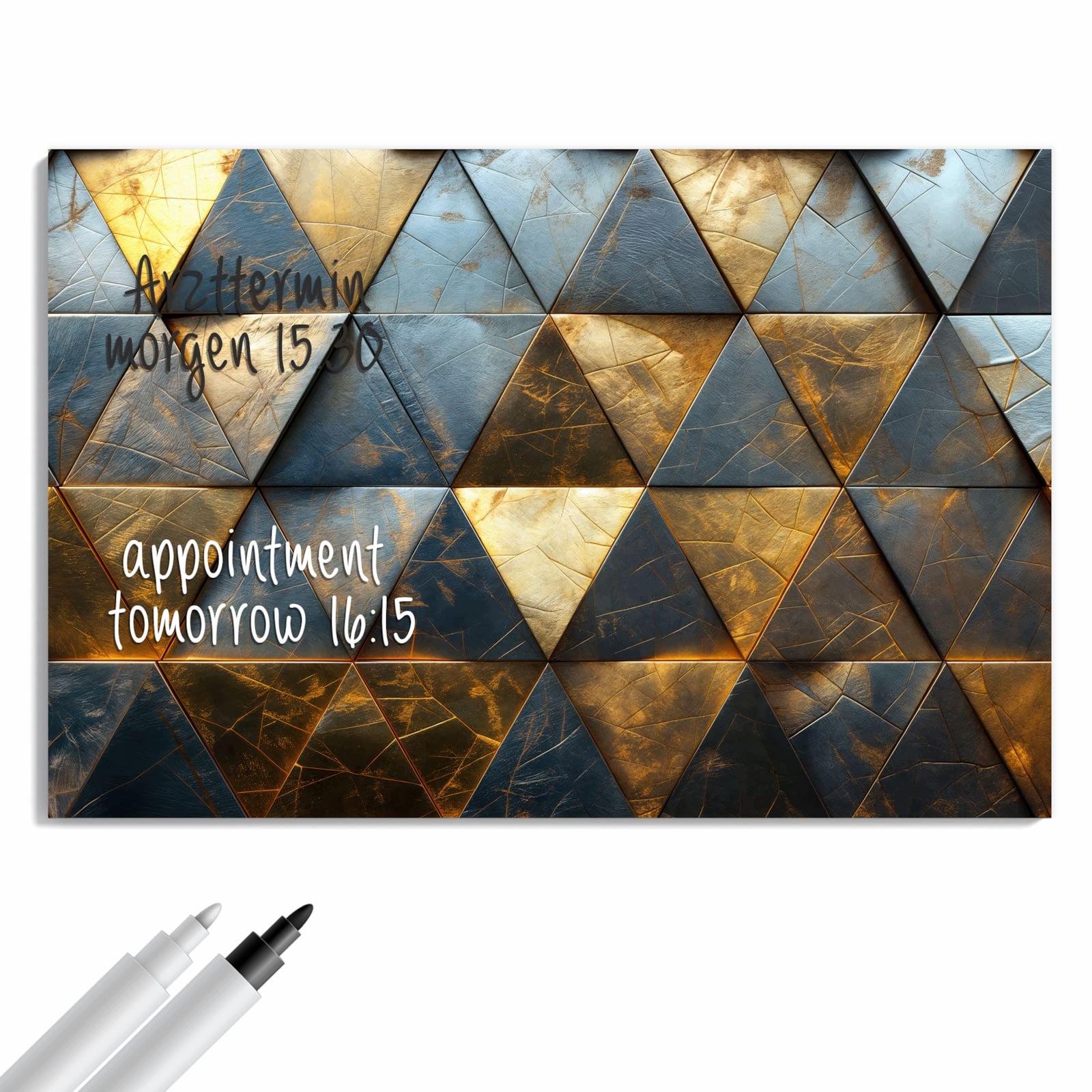 Magnetická tabule – obraz na zeď Geometrické umění na stěně | 60 × 40 cm