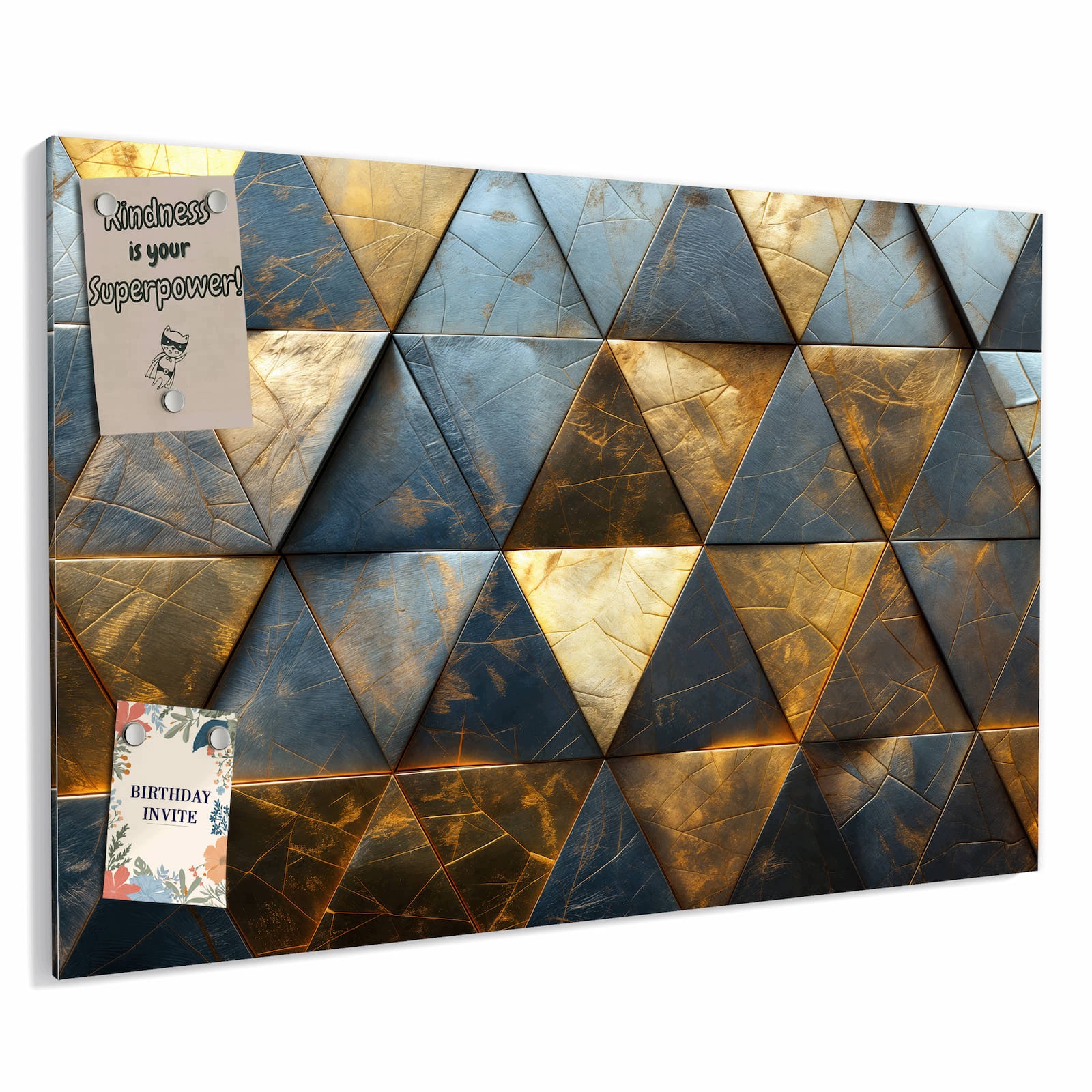 Magnetická tabule – obraz na zeď Geometrické umění na stěně | 60 × 40 cm
