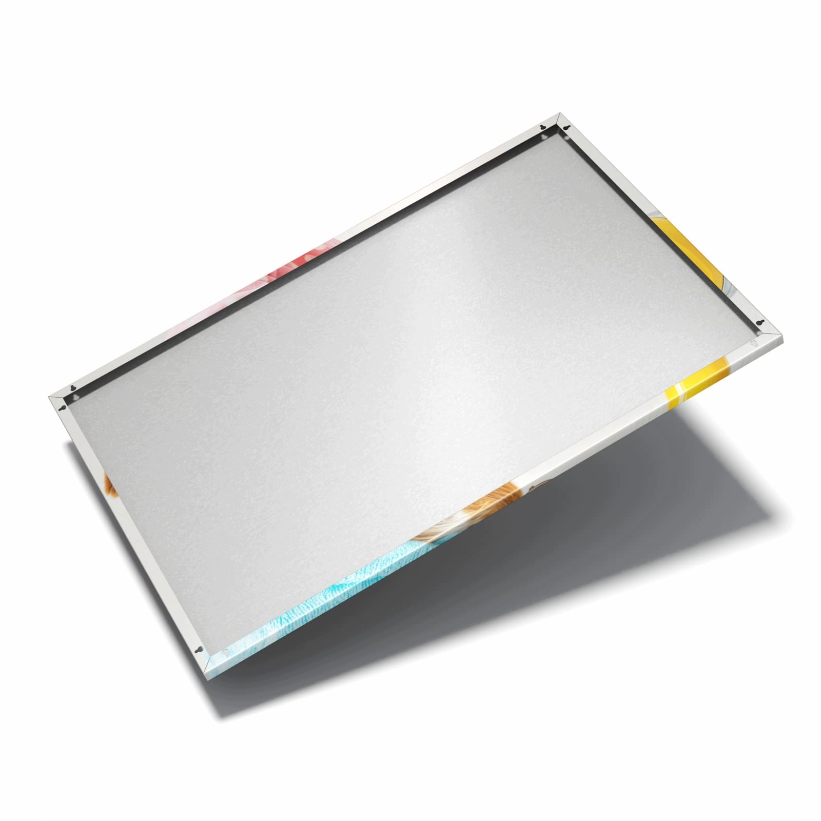 Magnetická tabule – obraz na zeď Pes na plážové osušce | 60 × 40 cm